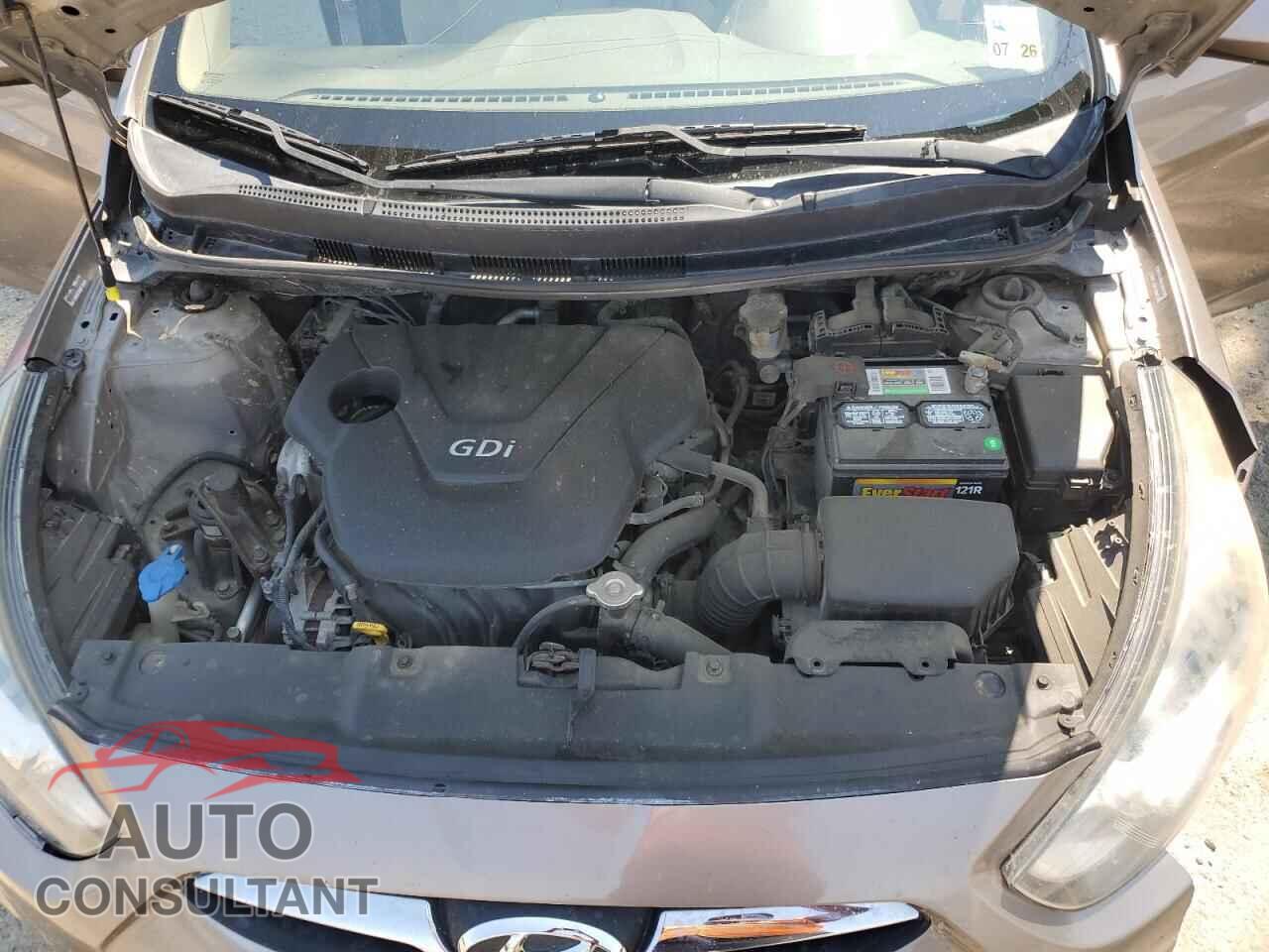 HYUNDAI ACCENT 2012 - KMHCU4AE3CU143908