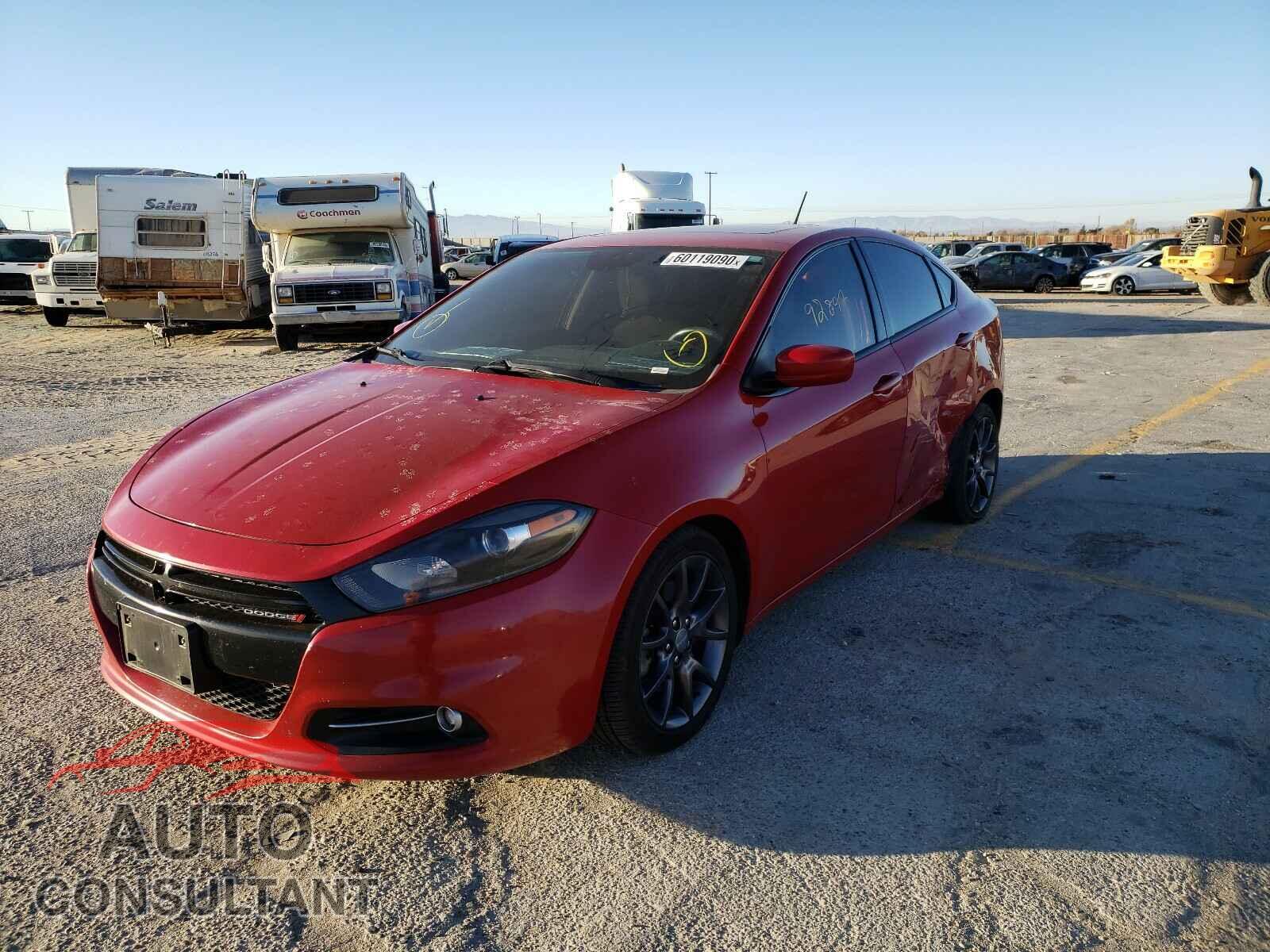 DODGE DART 2016 - 1C3CDFBB3GD565627