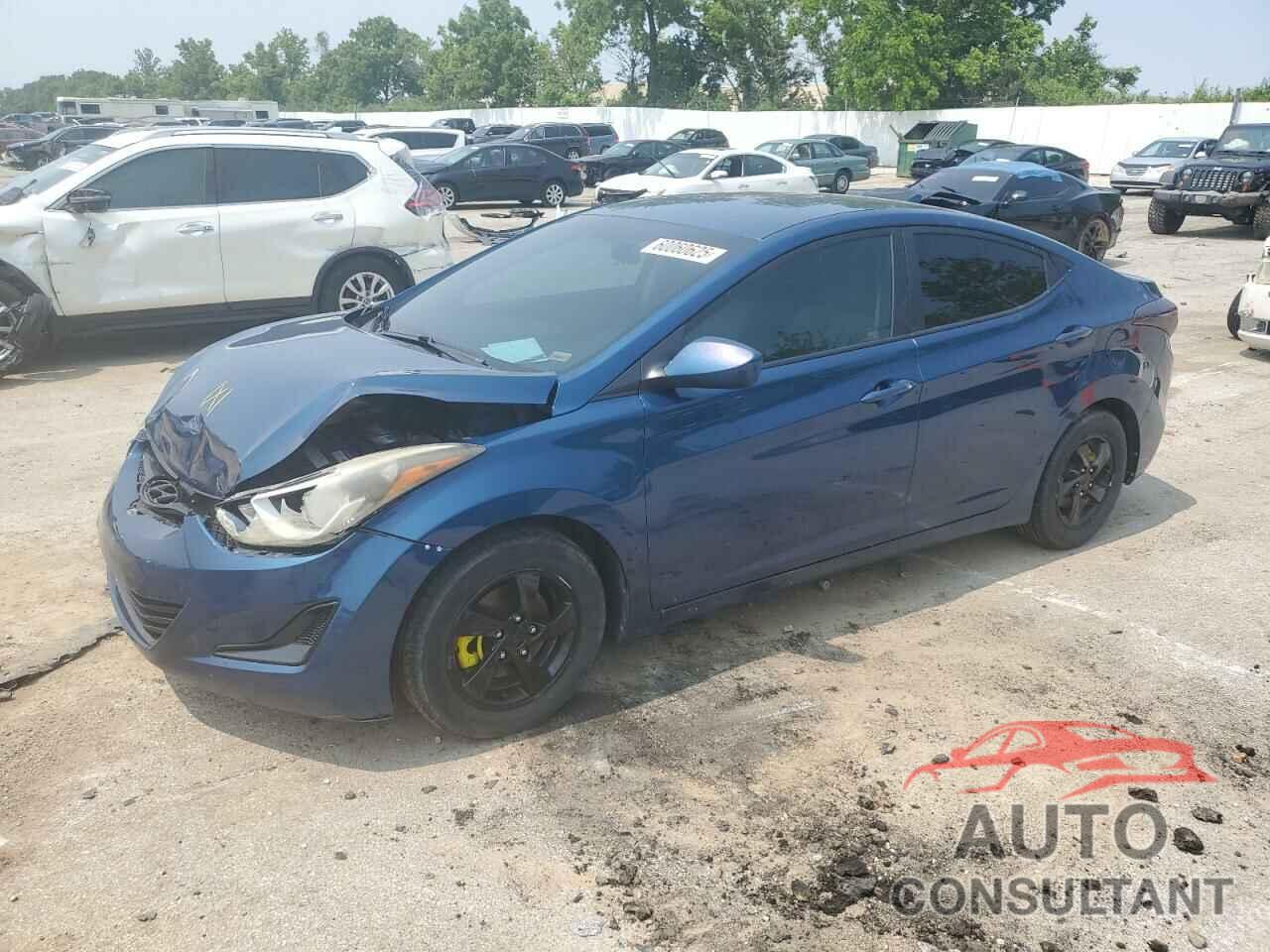 HYUNDAI ELANTRA 2014 - KMHDH4AE0EU033958