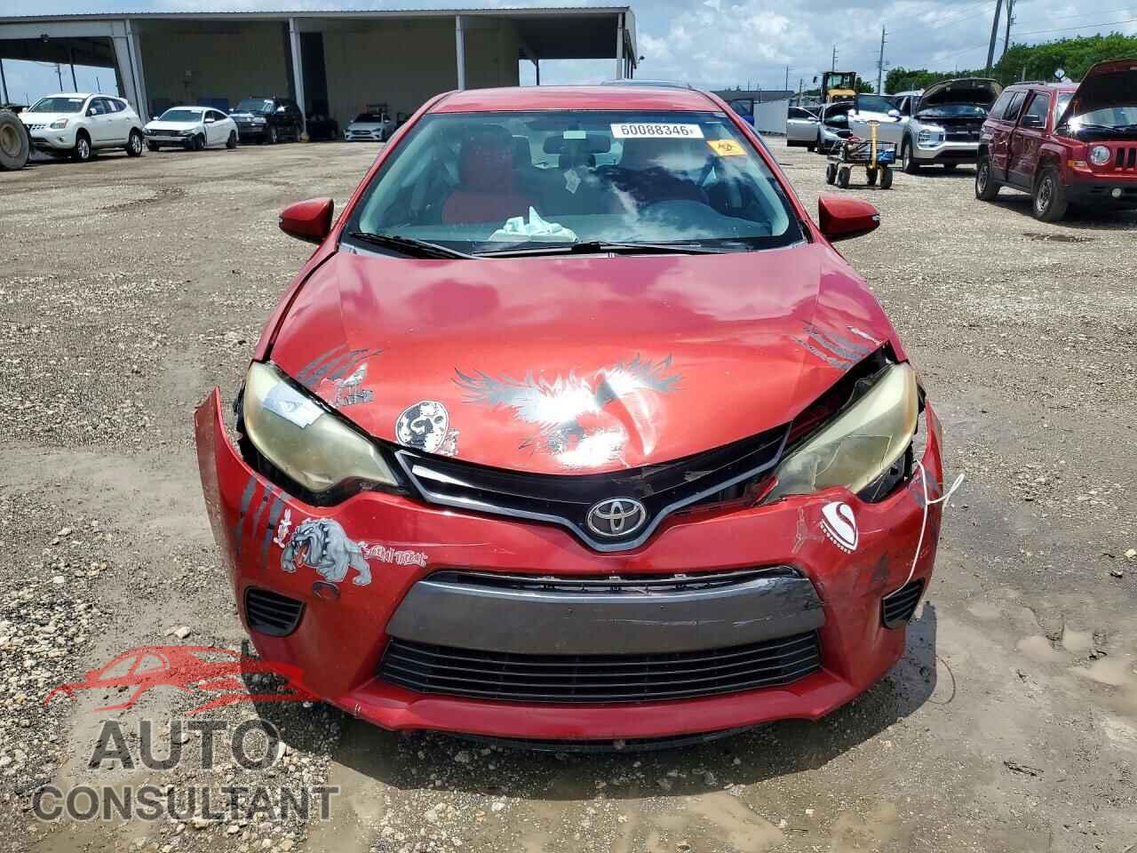 TOYOTA COROLLA 2016 - 2T1BURHE5GC631795