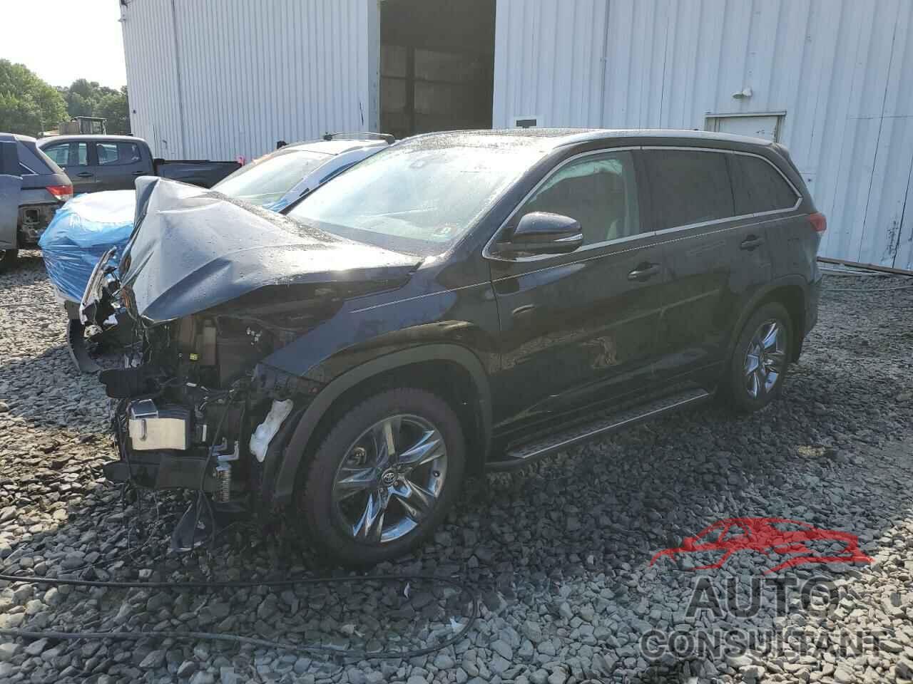 TOYOTA HIGHLANDER 2017 - 5TDDZRFH8HS450335