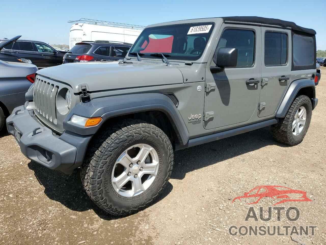 JEEP WRANGLER 2018 - 1C4HJXDG9JW209512