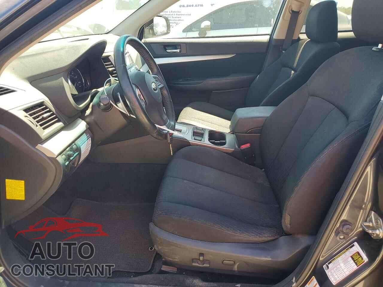 SUBARU OUTBACK 2012 - 4S4BRBCC6C3207779