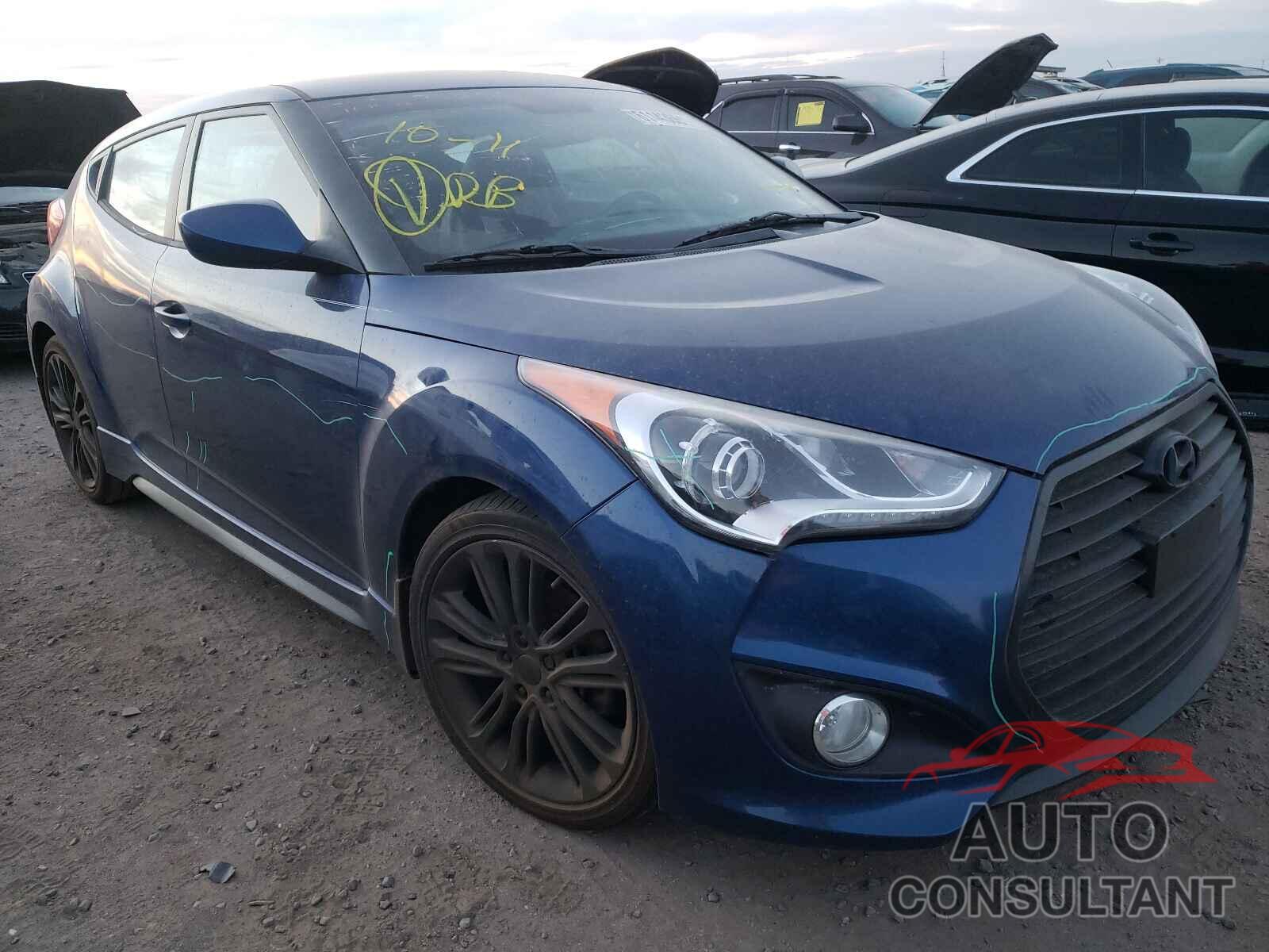 HYUNDAI VELOSTER 2016 - KMHTC6AE4GU285432