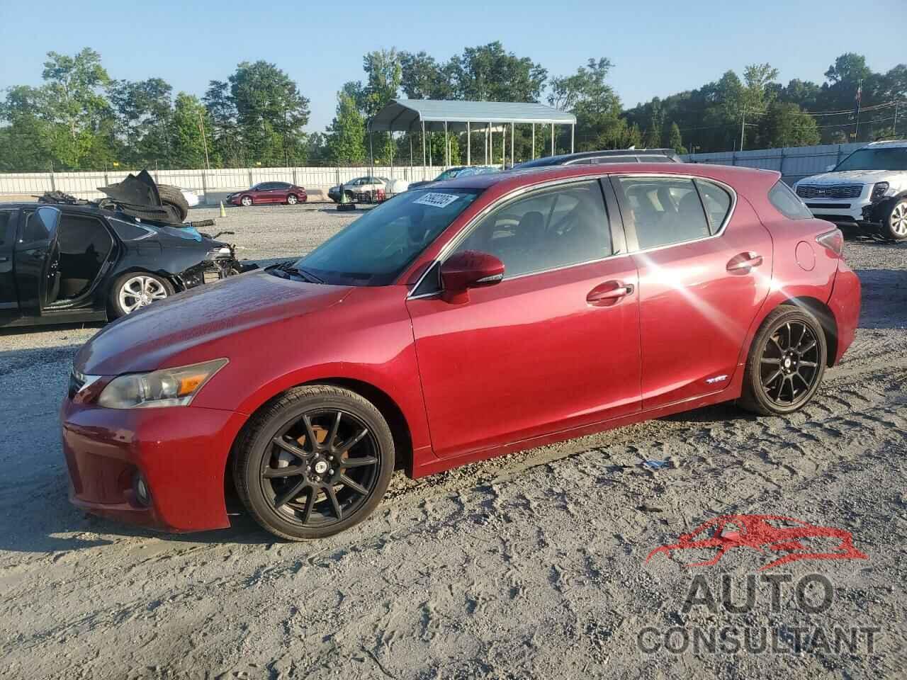 LEXUS CT 200 2013 - JTHKD5BH7D2150497