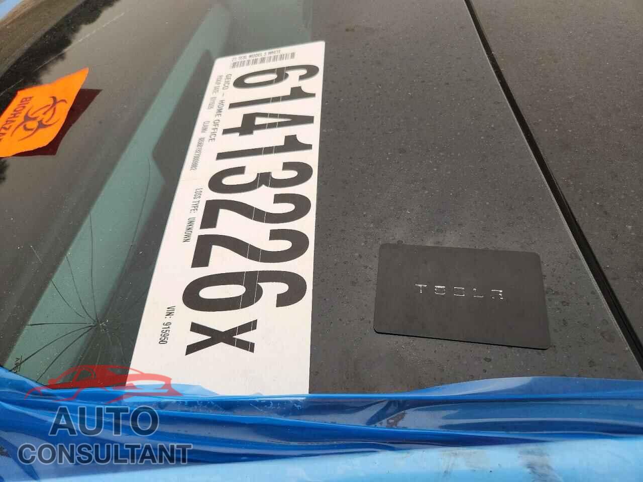 TESLA MODEL 3 2021 - 5YJ3E1EA4MF915950