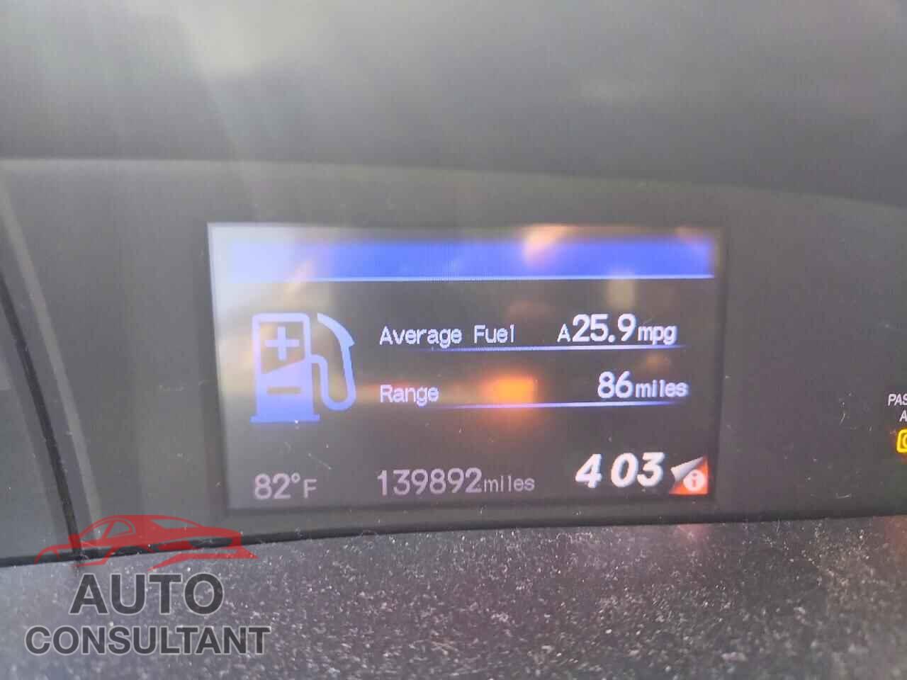 HONDA CIVIC 2012 - 19XFB2F82CE005547