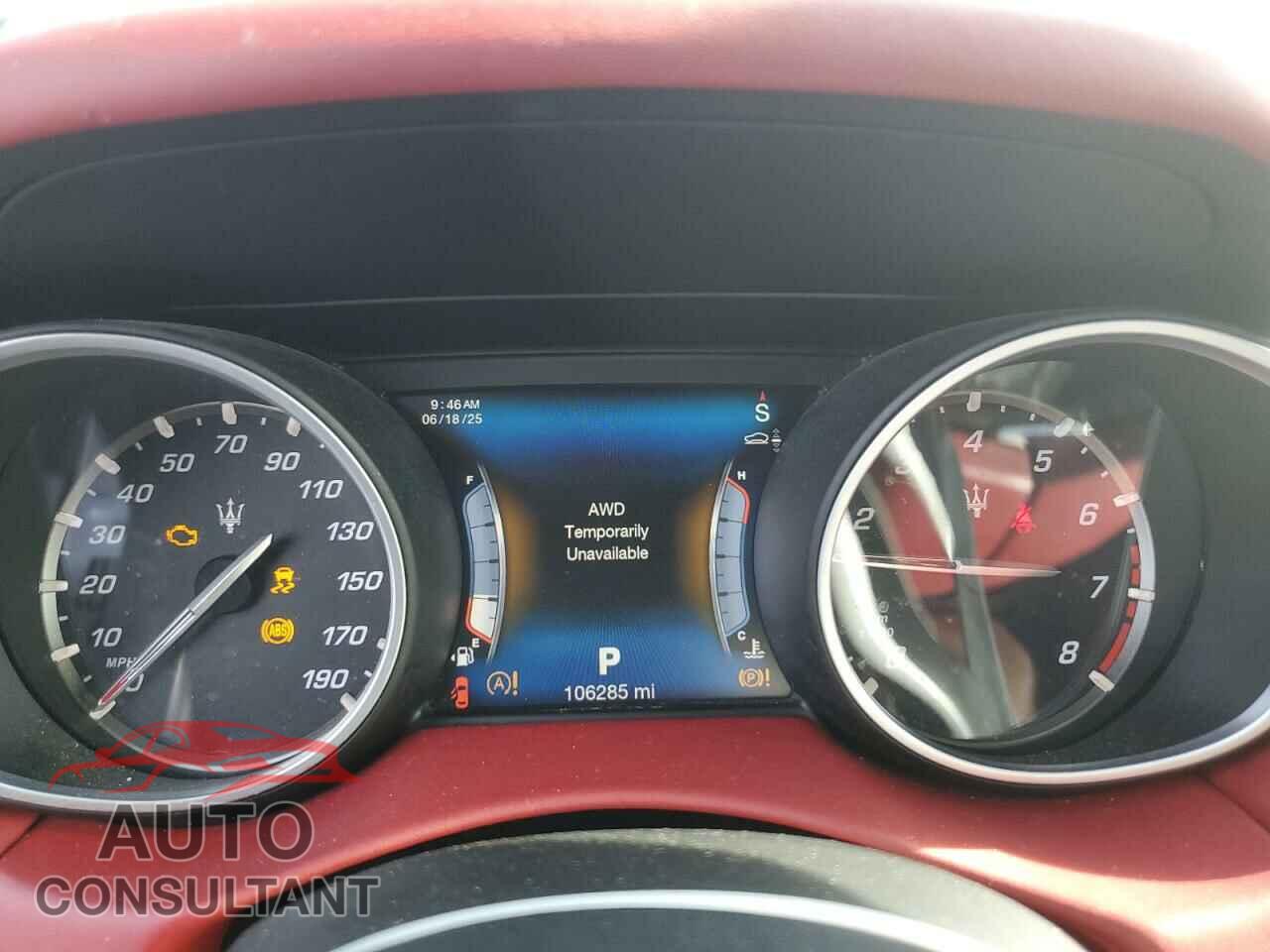 MASERATI ALL MODELS 2017 - ZN661XUS8HX234352