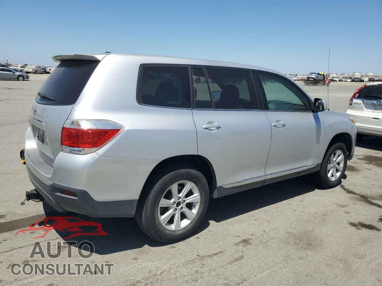 TOYOTA HIGHLANDER 2012 - 5TDZA3EH8CS018994