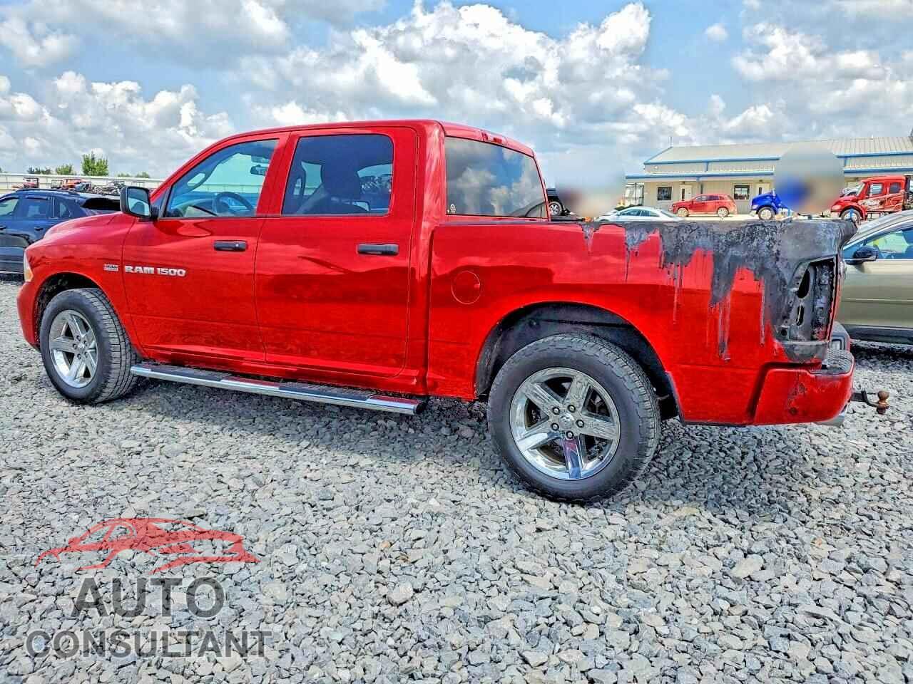 DODGE RAM 1500 2012 - 1C6RD7KT4CS286561
