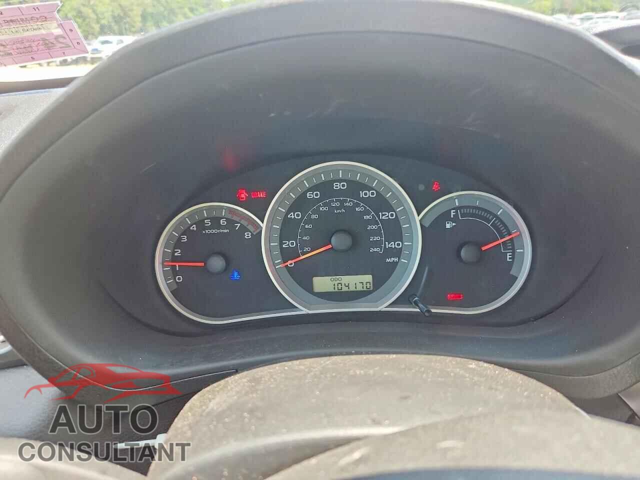 SUBARU IMPREZA 2. 2011 - JF1GH6A66BG806387