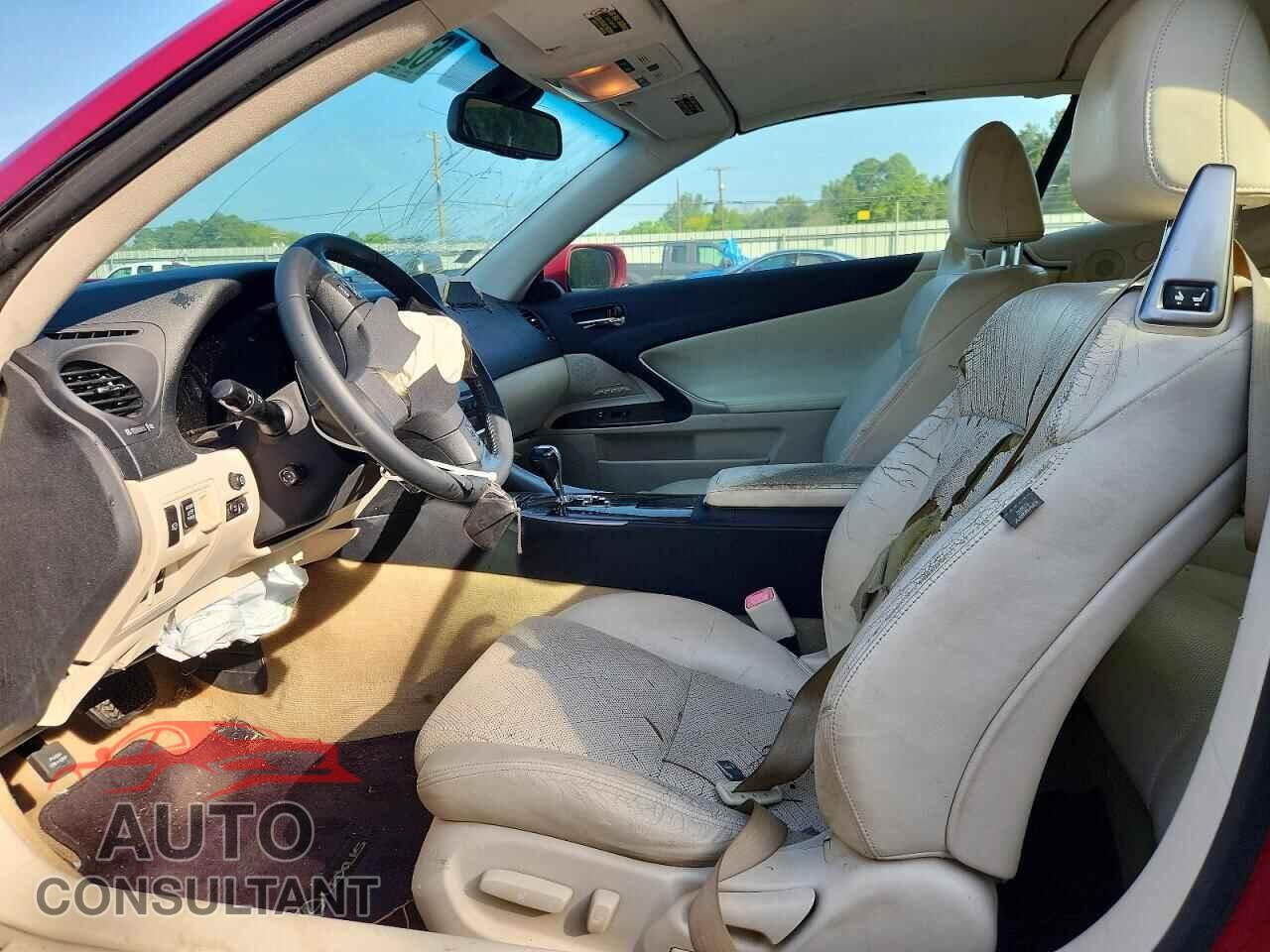 LEXUS IS 2010 - JTHFE2C26A2504948