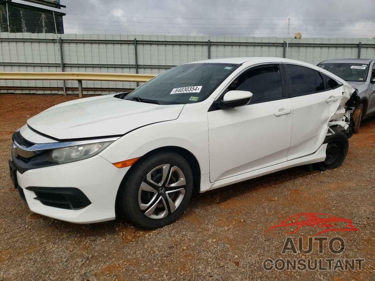 HONDA CIVIC 2018 - 2HGFC2F58JH504522