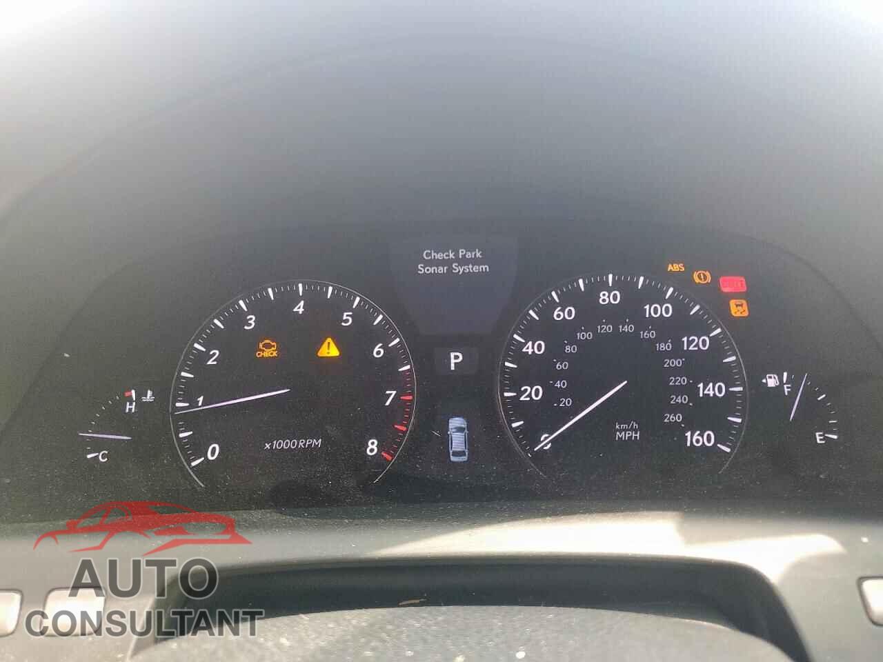 LEXUS LS460 2010 - JTHGL5EFXA5039410