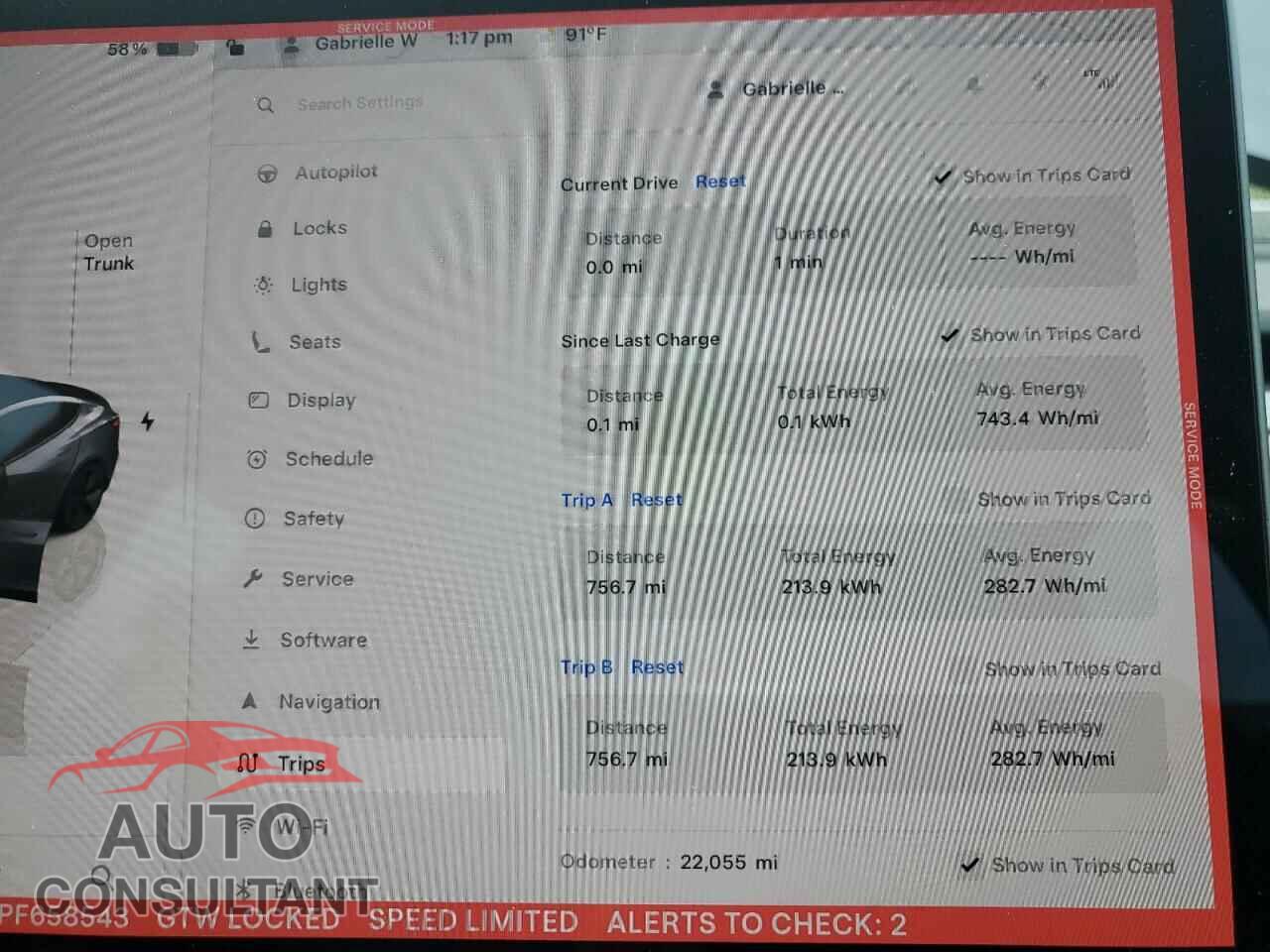 TESLA MODEL 3 2023 - 5YJ3E1EA3PF658543