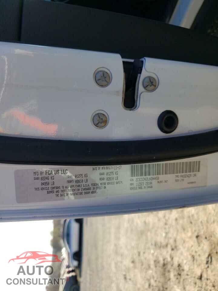 DODGE CHALLENGER 2018 - 2C3CDZAG9JH204458