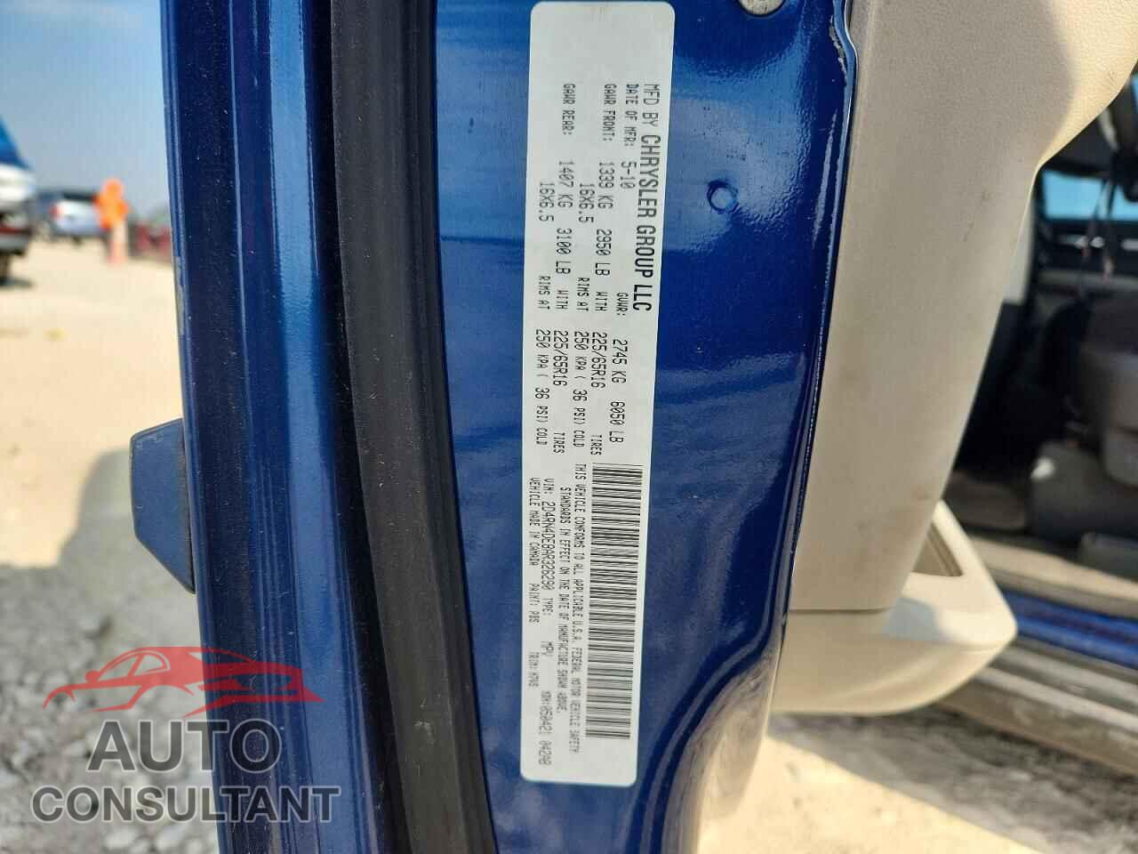 DODGE CARAVAN 2010 - 2D4RN4DE8AR326290