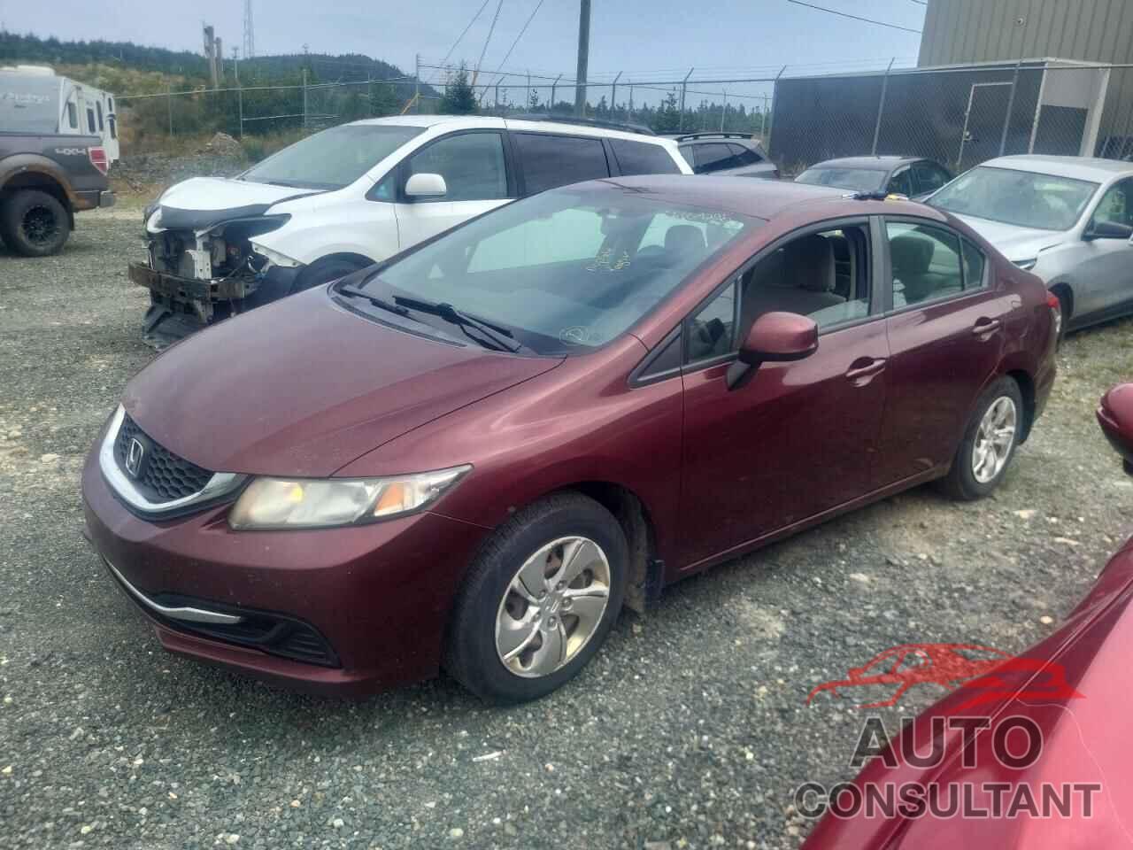 HONDA CIVIC 2013 - 2HGFB2F48DH009347