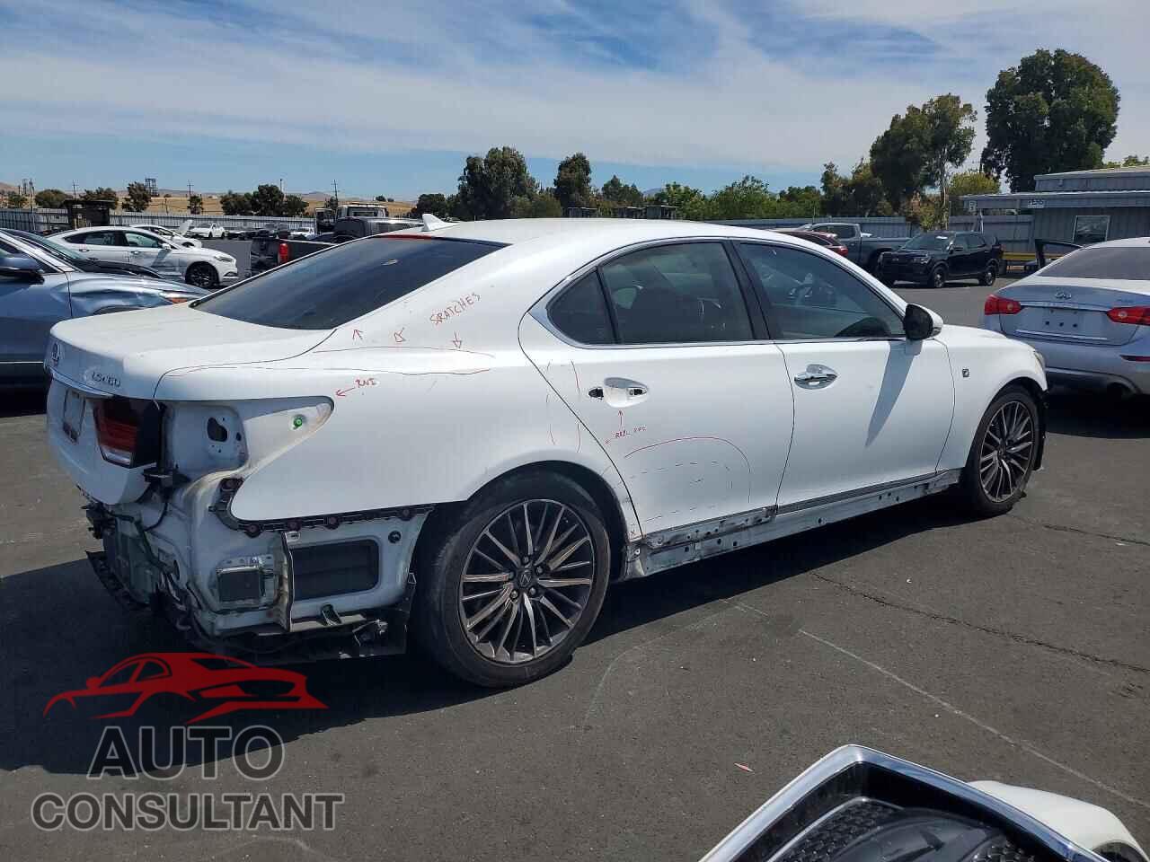 LEXUS LS460 2013 - JTHBL5EF4D5121129