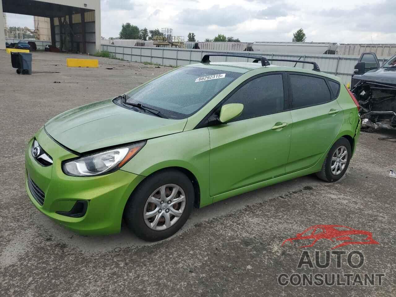 HYUNDAI ACCENT 2012 - KMHCT5AEXCU006537