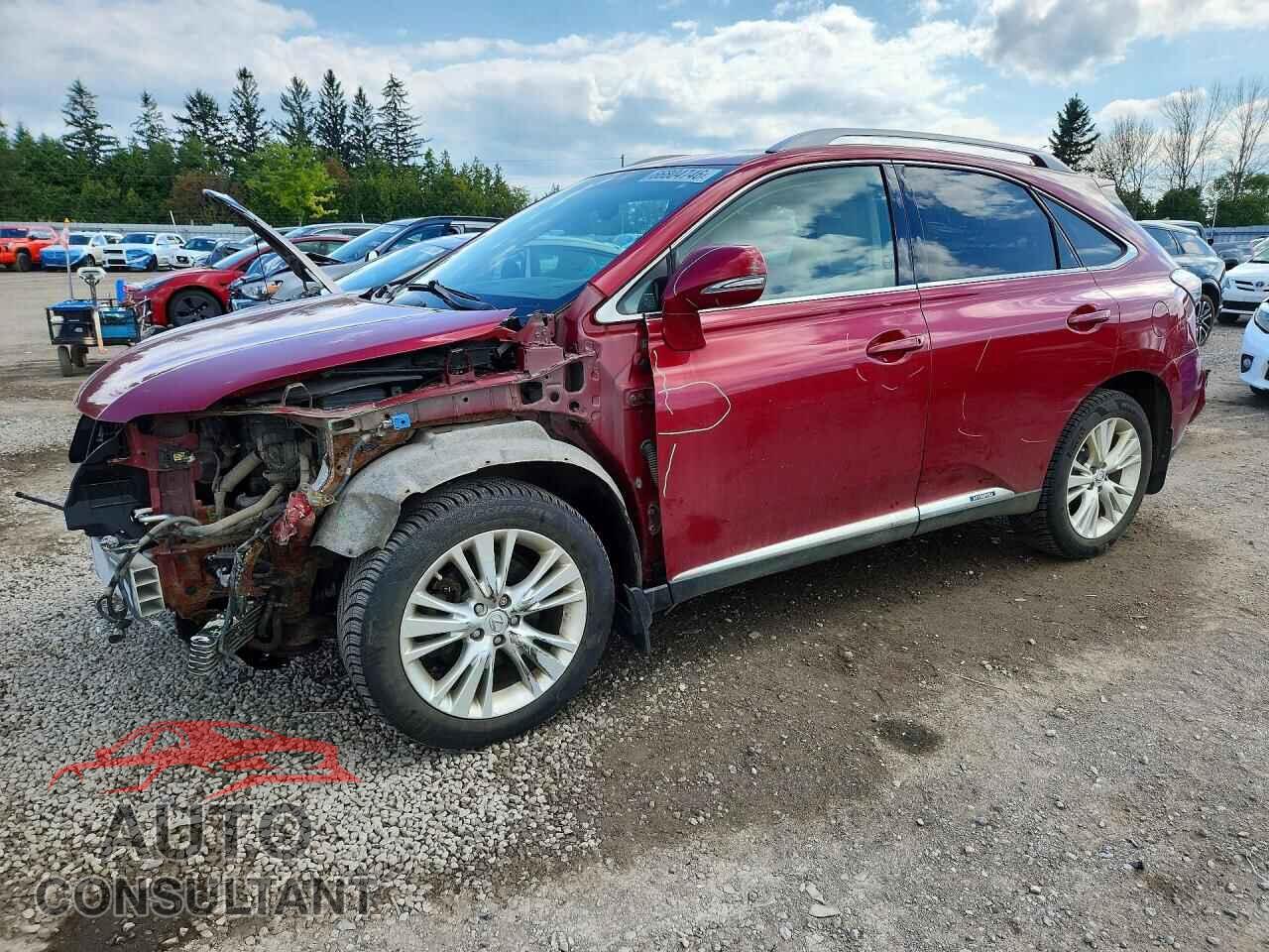LEXUS RX450 2010 - JTJBC1BA6A2015360