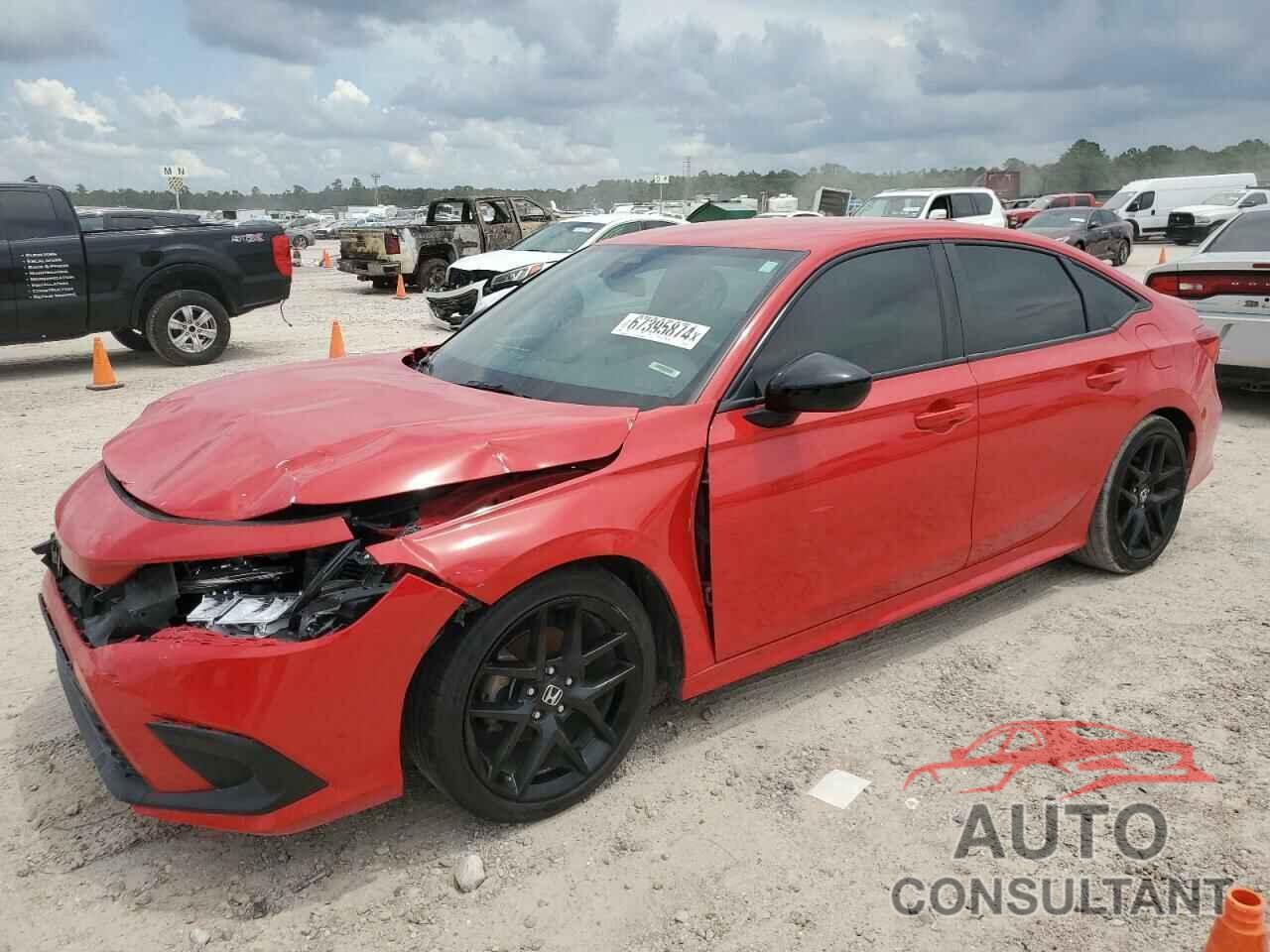 HONDA CIVIC 2022 - 2HGFE2F57NH600562