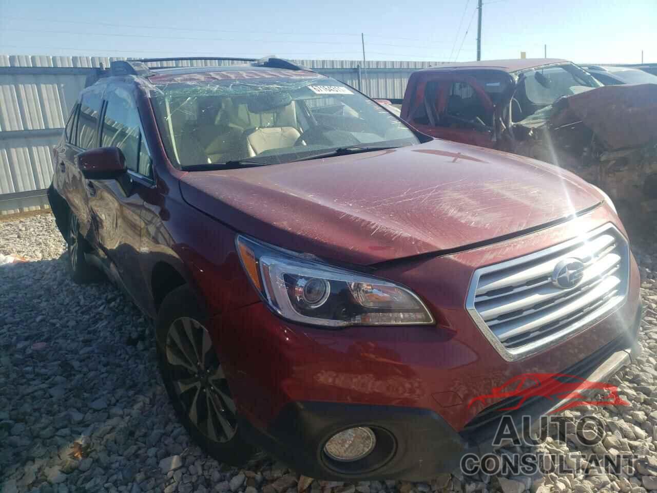 SUBARU OUTBACK 2016 - 4S4BSENC1G3292801