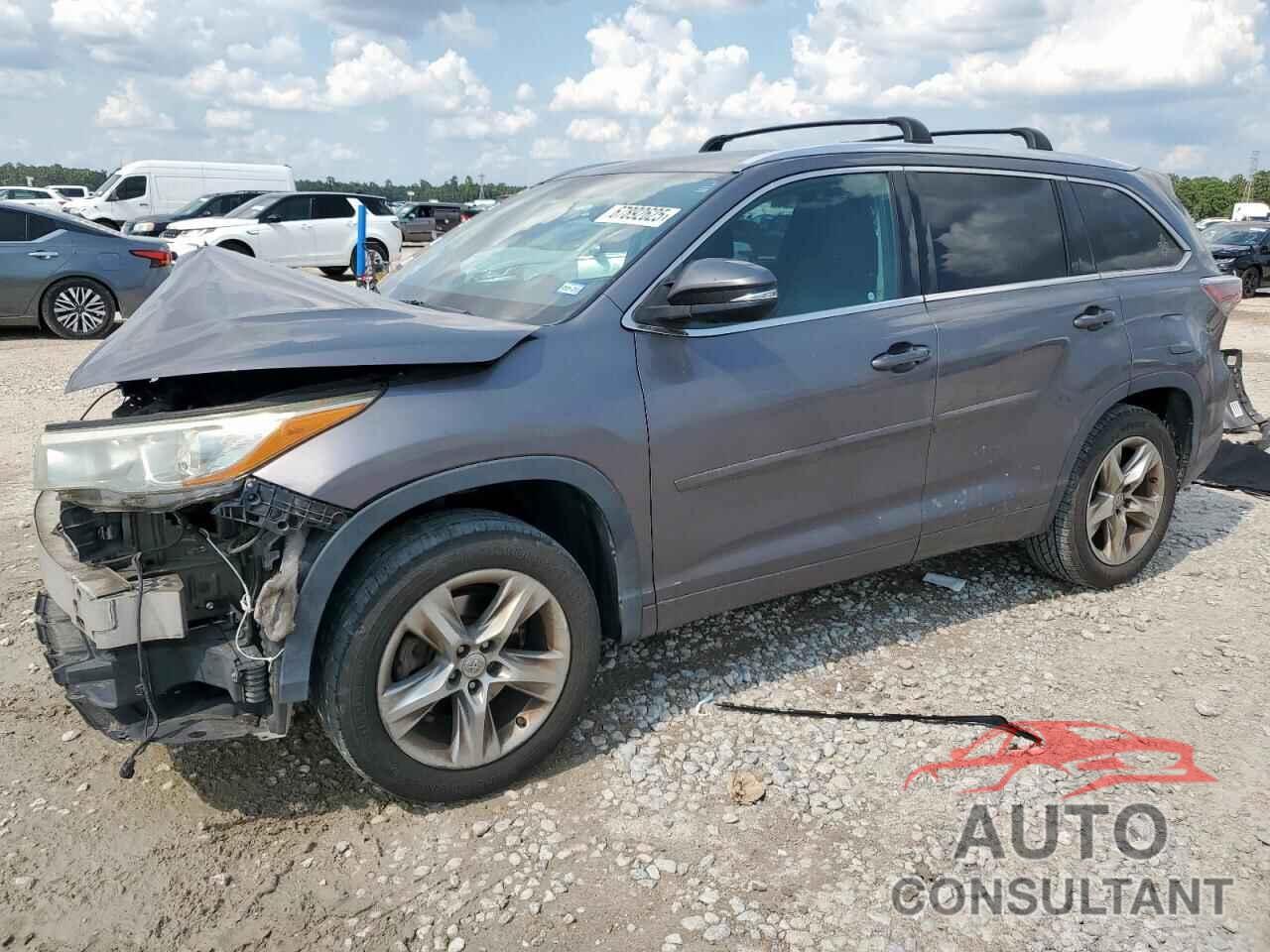 TOYOTA HIGHLANDER 2015 - 5TDYKRFH0FS105335