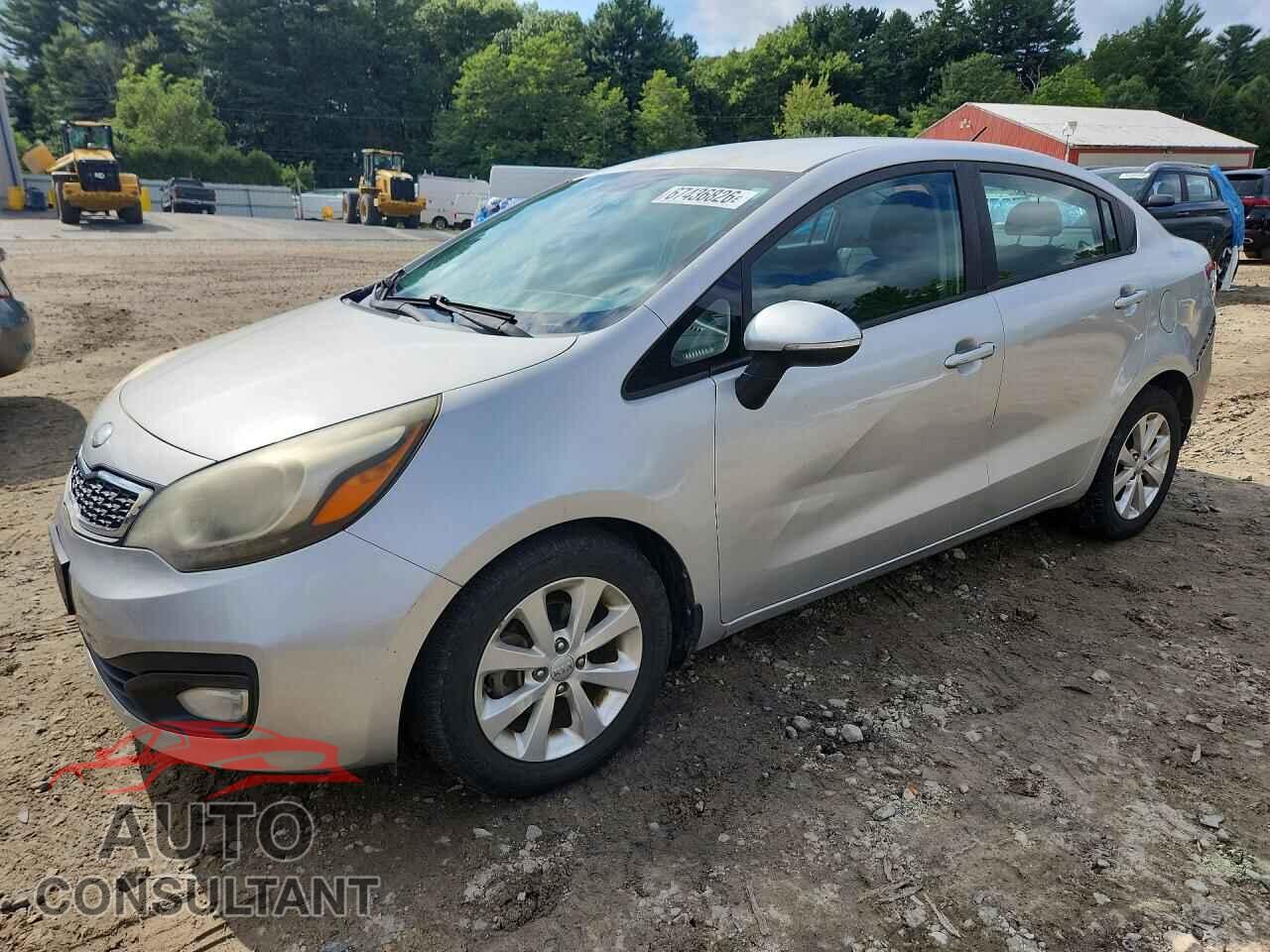 KIA RIO 2013 - KNADN4A39D6226511