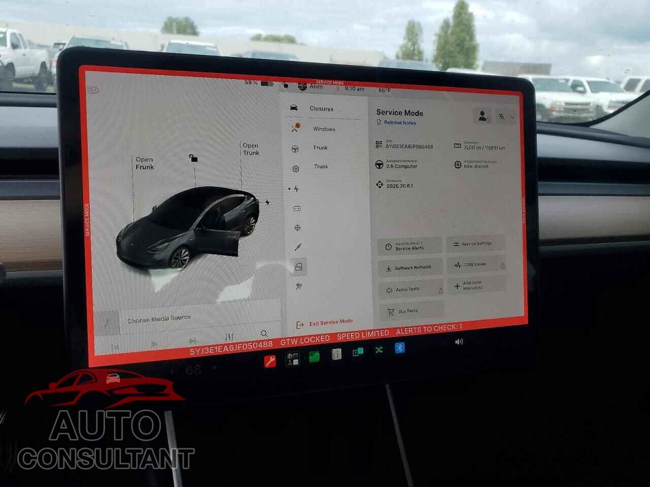 TESLA MODEL 3 2018 - 5YJ3E1EA6JF050488