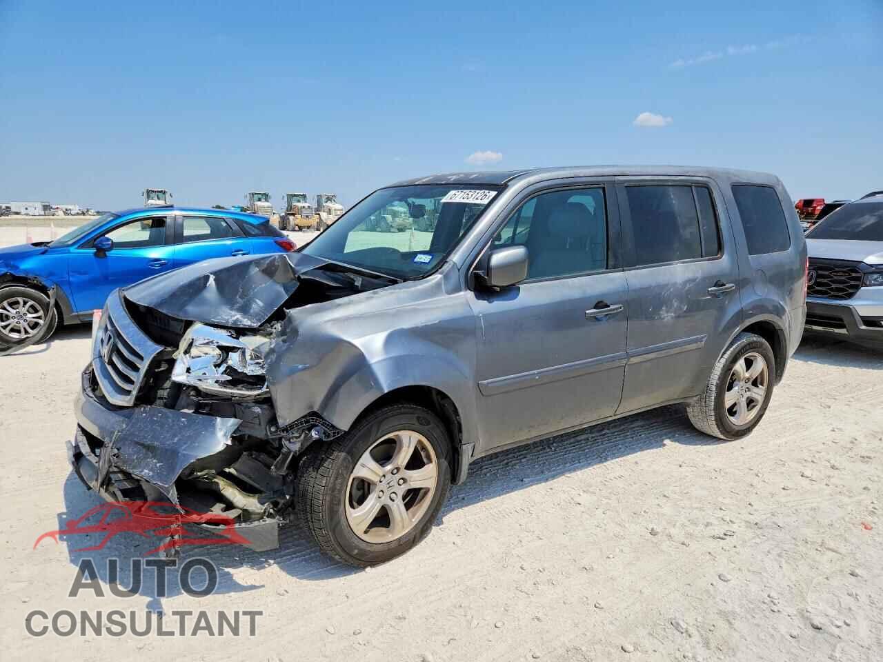 HONDA PILOT 2013 - 5FNYF3H71DB021404