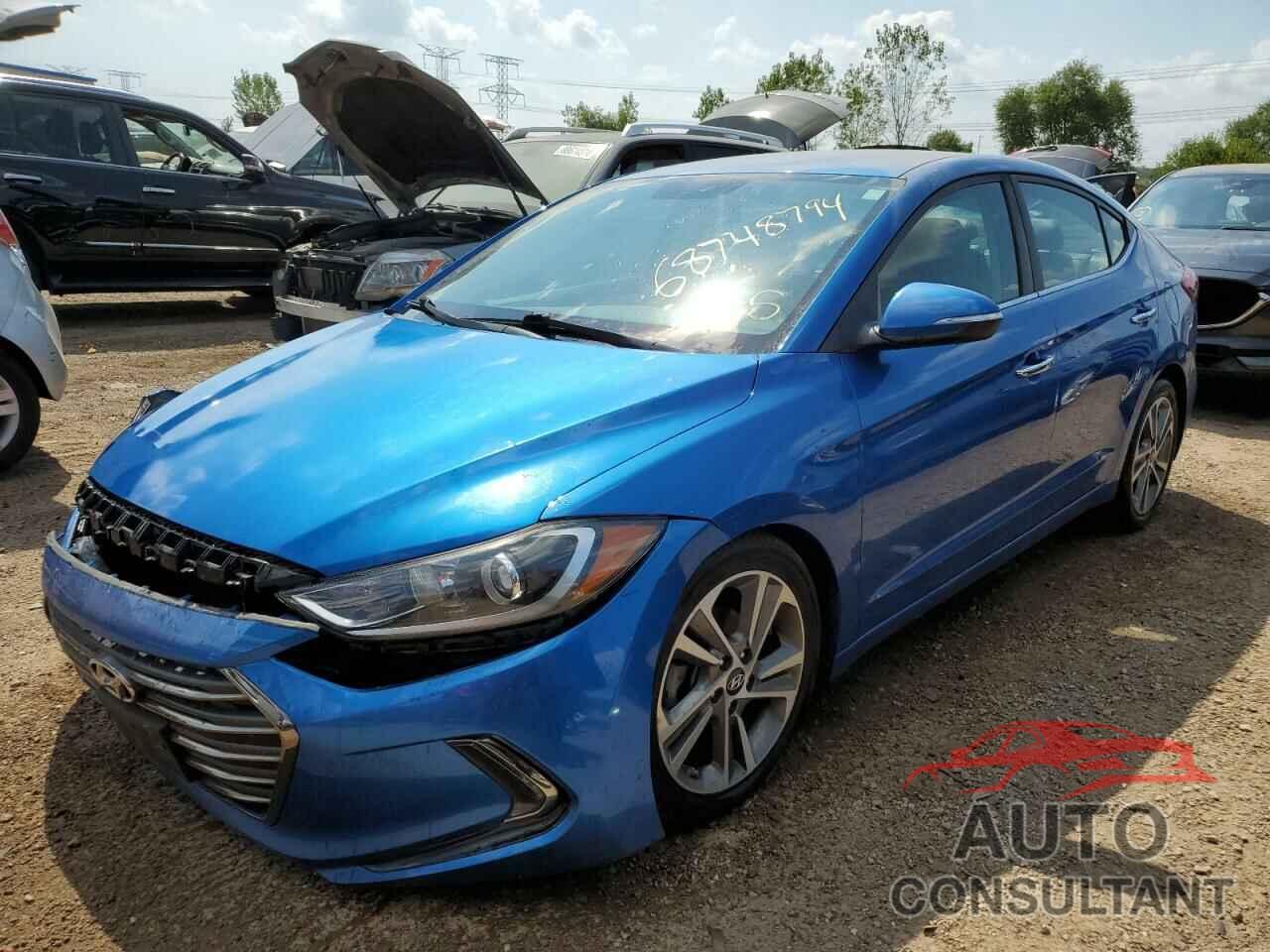 HYUNDAI ELANTRA 2017 - 5NPD84LF9HH162631