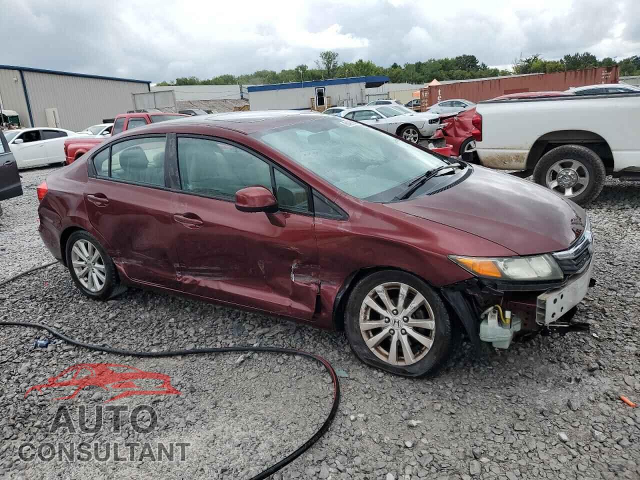 HONDA CIVIC 2012 - 2HGFB2F86CH507001