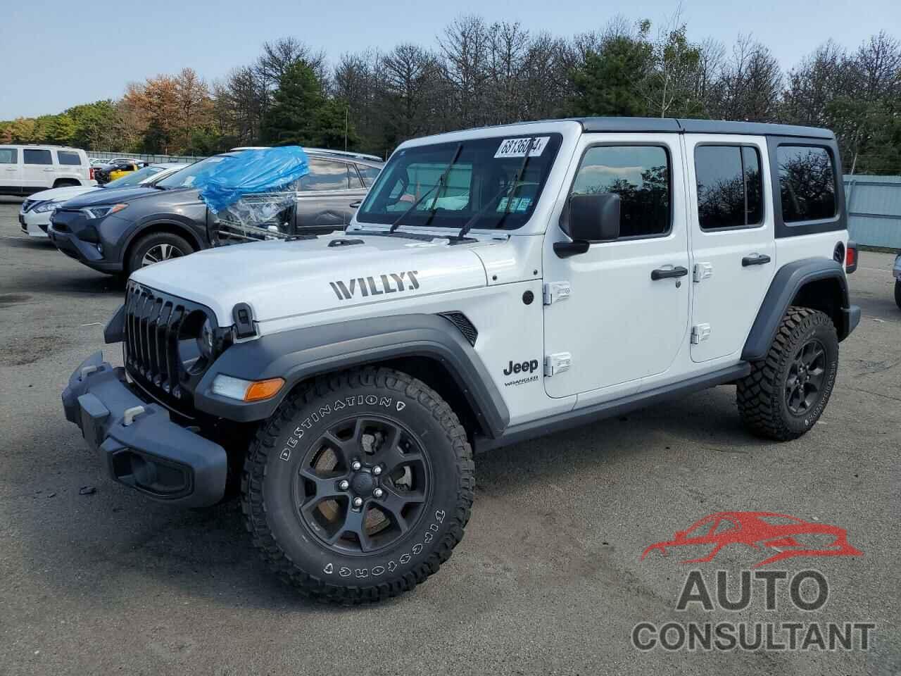 JEEP WRANGLER 2021 - 1C4HJXDNXMW831751