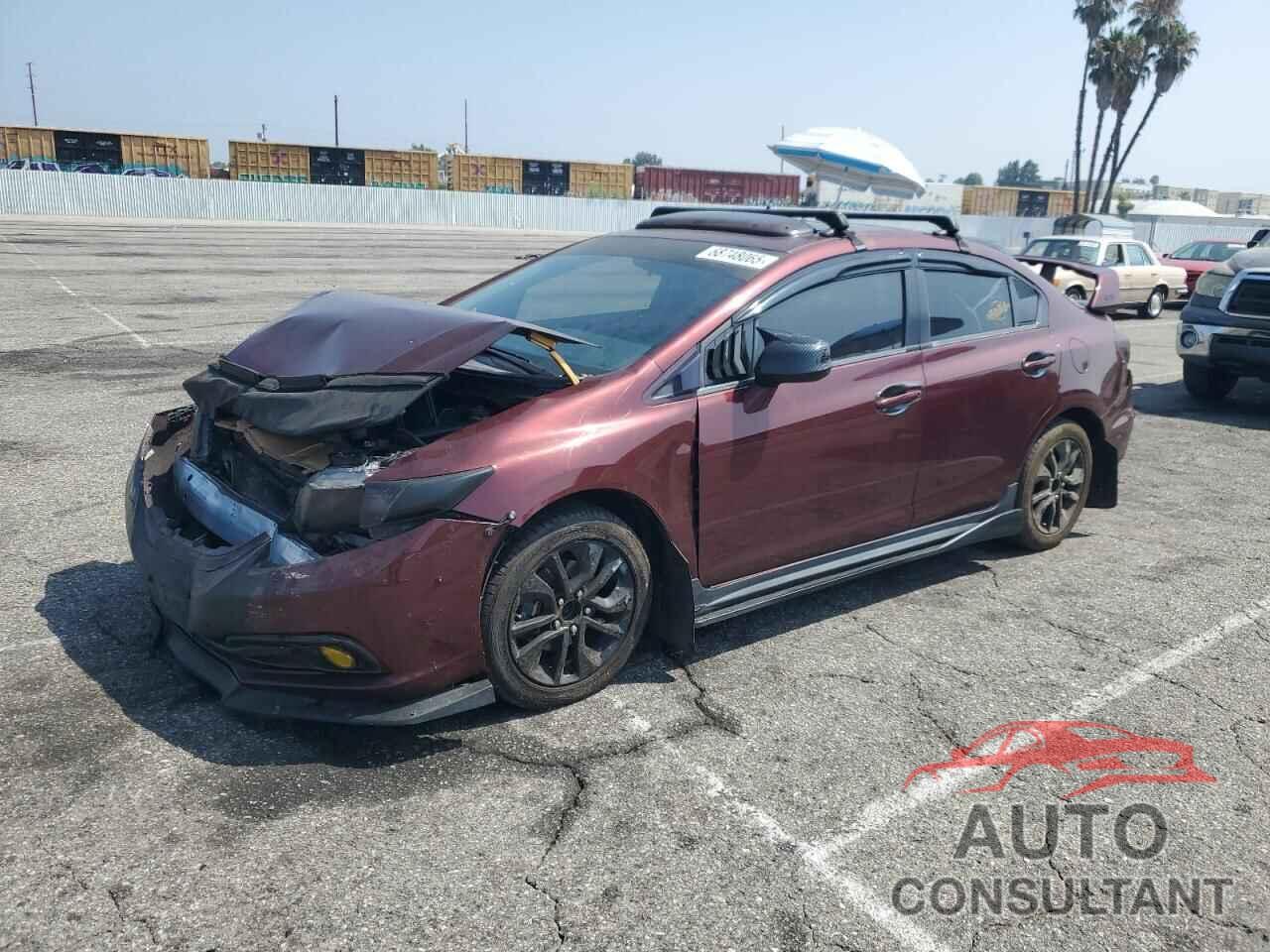HONDA CIVIC 2013 - 19XFB2F81DE201805