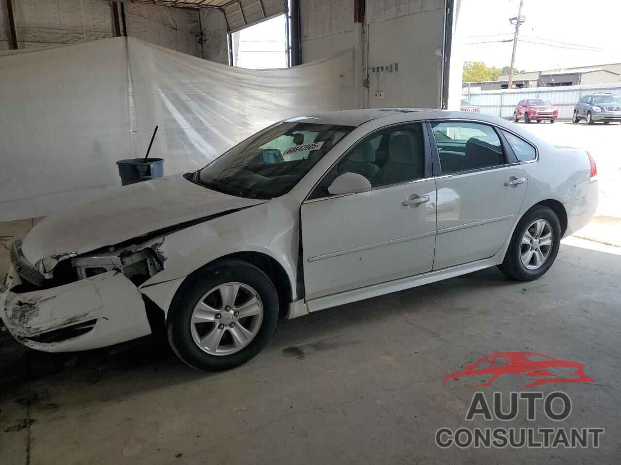 CHEVROLET IMPALA 2012 - 2G1WF5E37C1311144