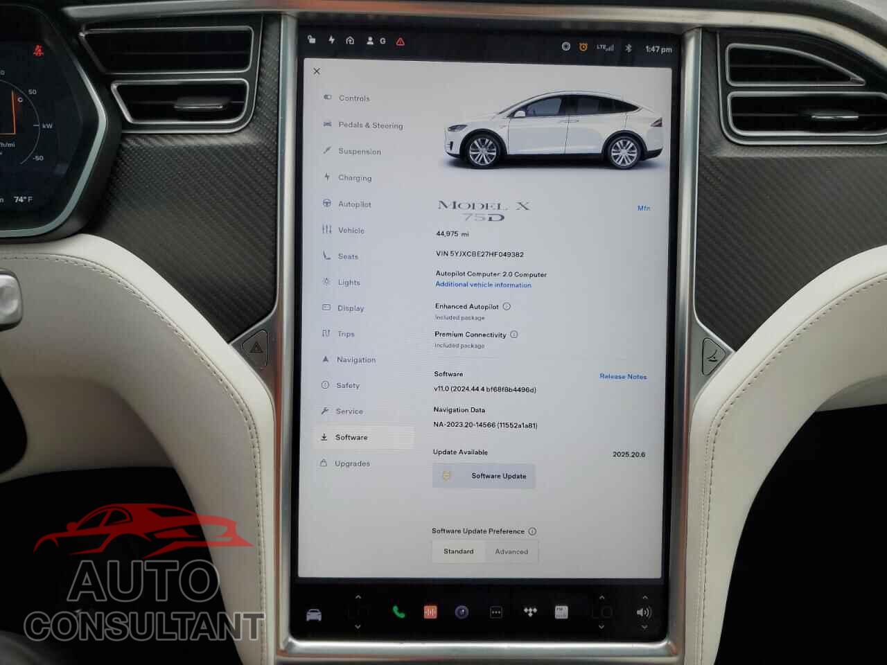 TESLA MODEL X 2017 - 5YJXCBE27HF049382