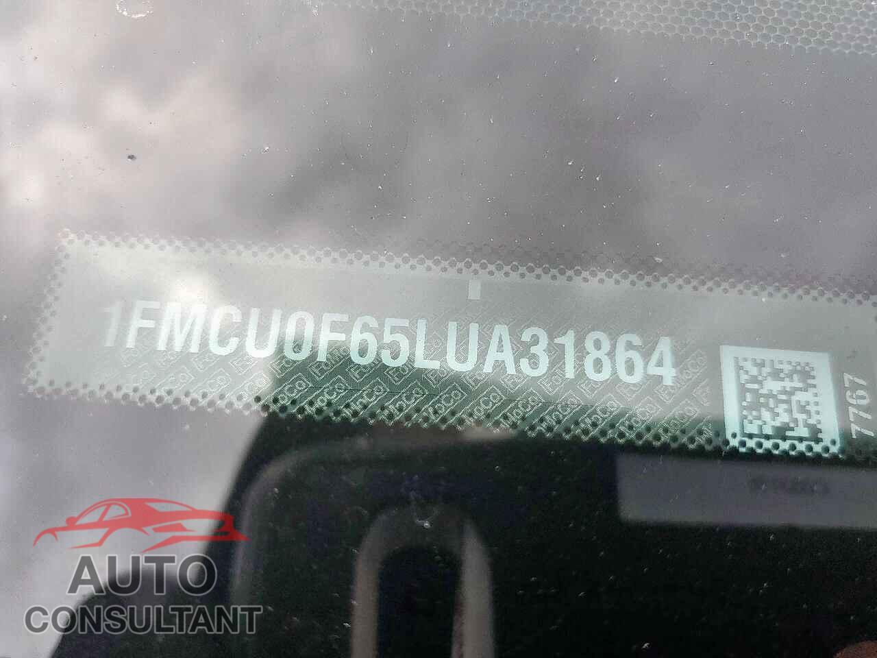 FORD ESCAPE 2020 - 1FMCU0F65LUA31864