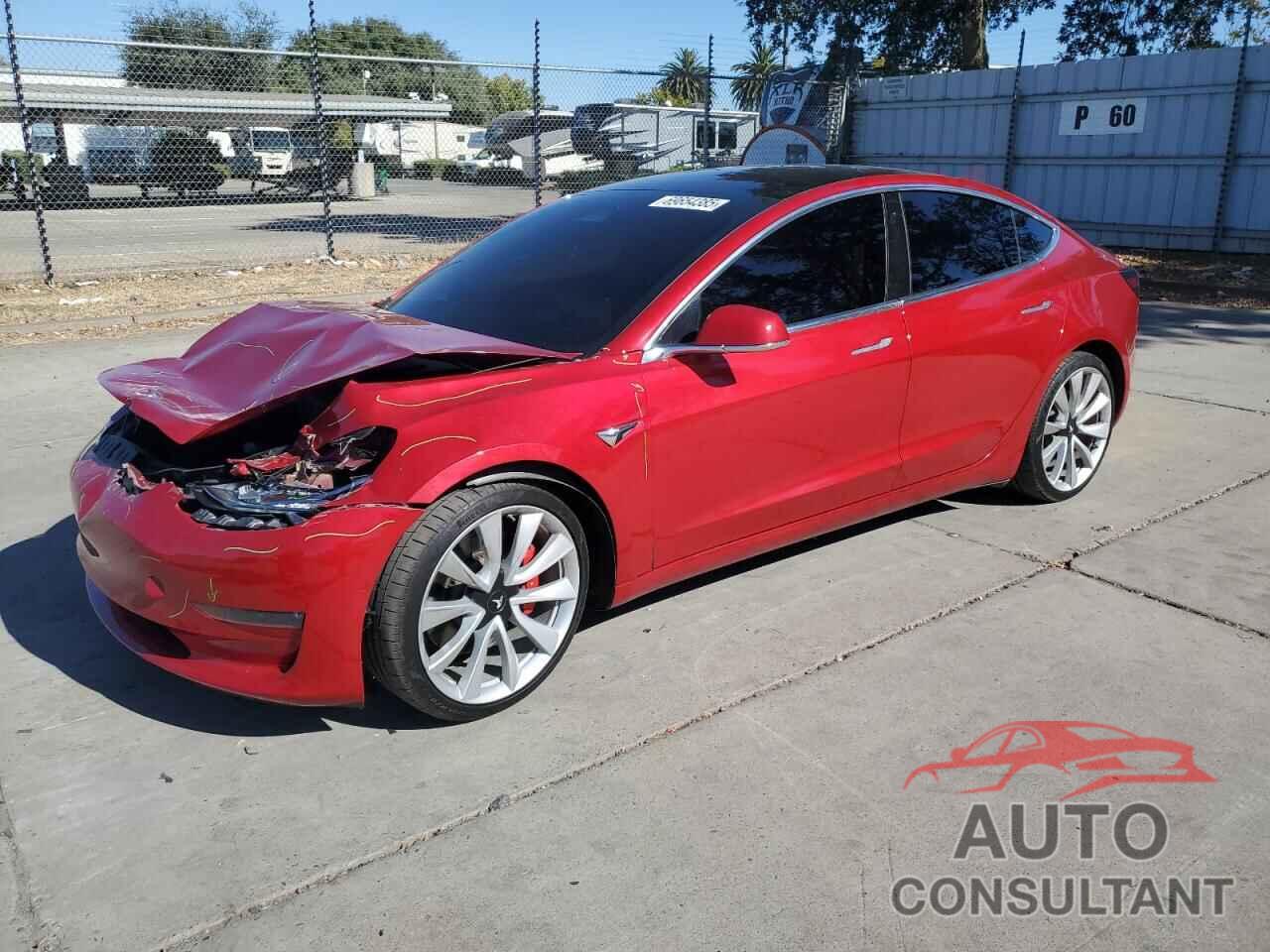 TESLA MODEL 3 2019 - 5YJ3E1EB4KF434246