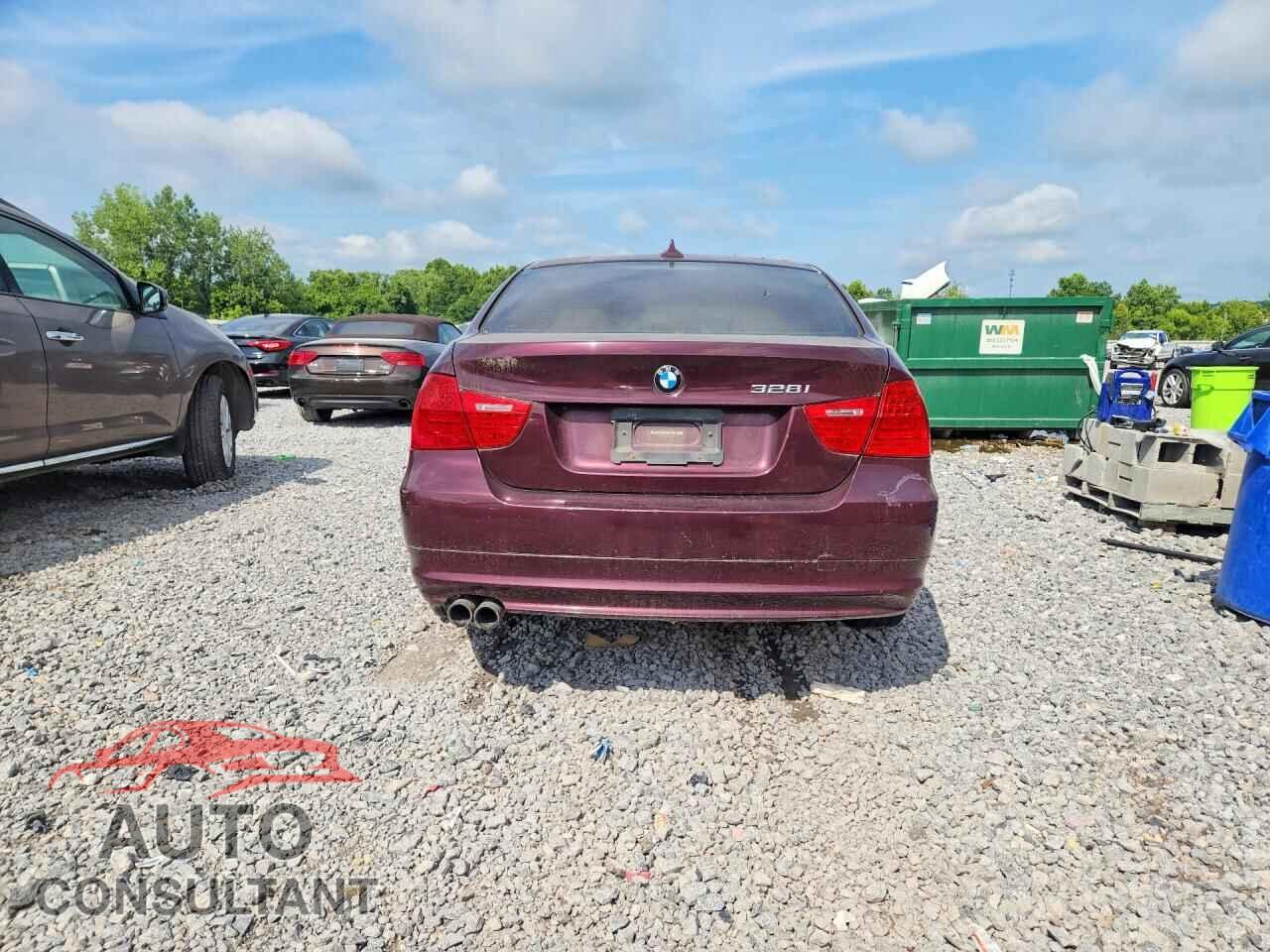 BMW 3 SERIES 2009 - WBAPH77539NM28921