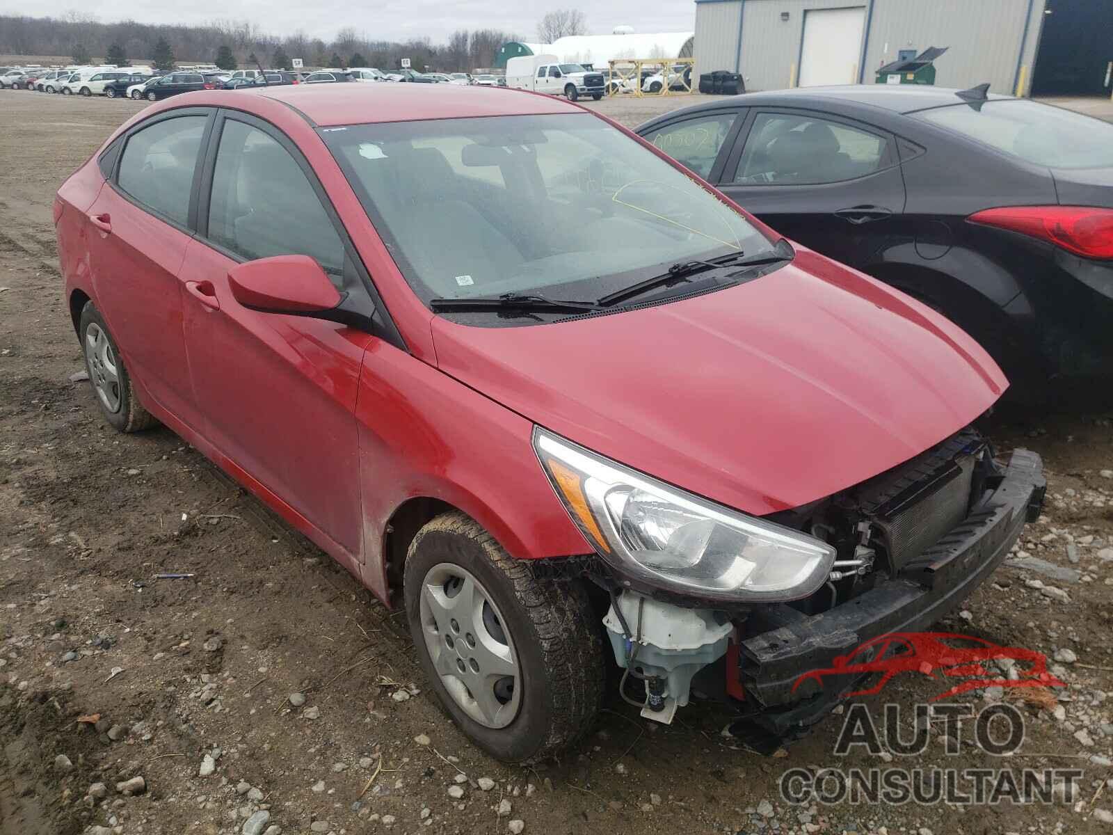 HYUNDAI ACCENT 2017 - KMHCT4AE7HU176548
