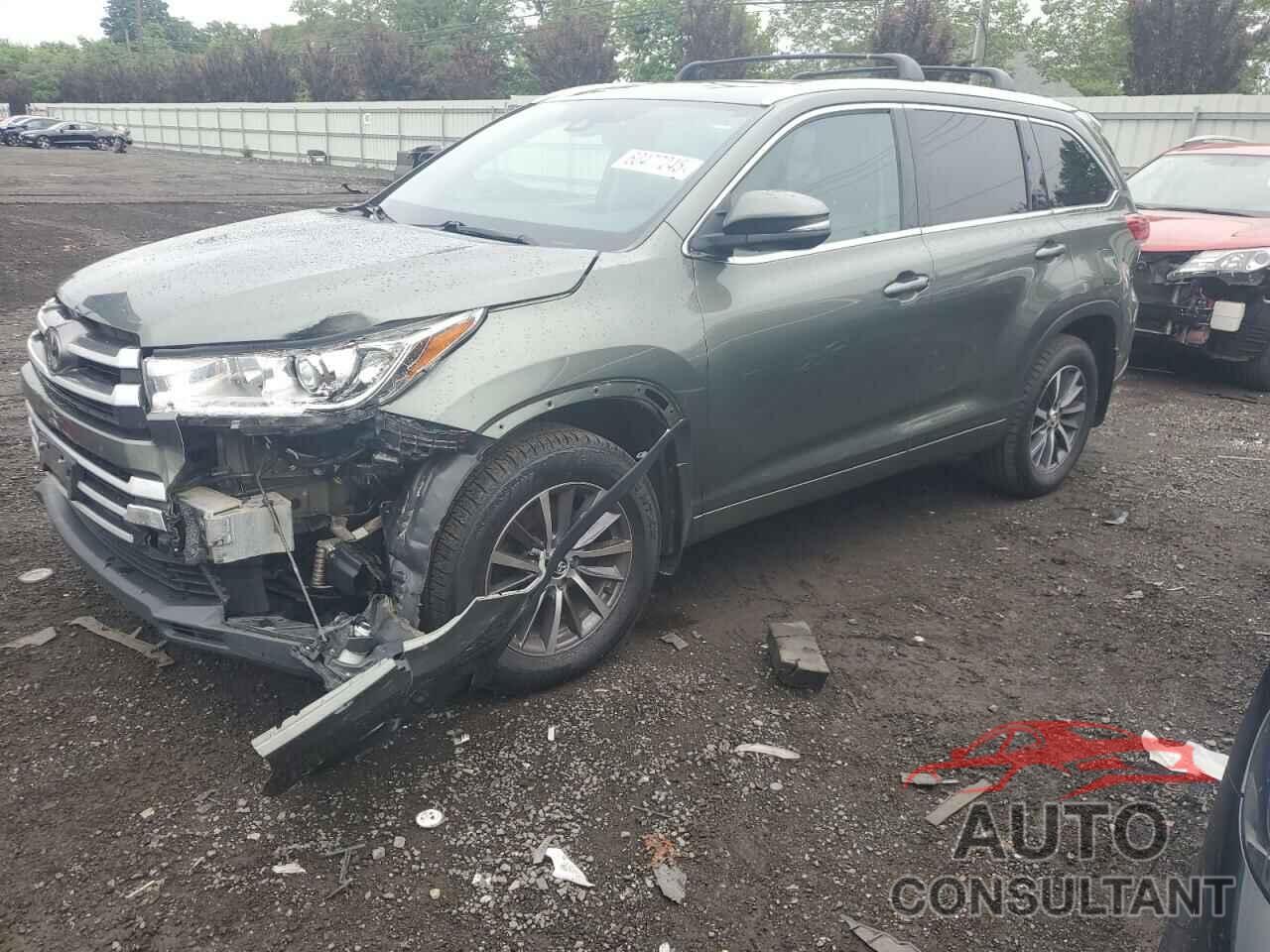 TOYOTA HIGHLANDER 2017 - 5TDJZRFH8HS421579