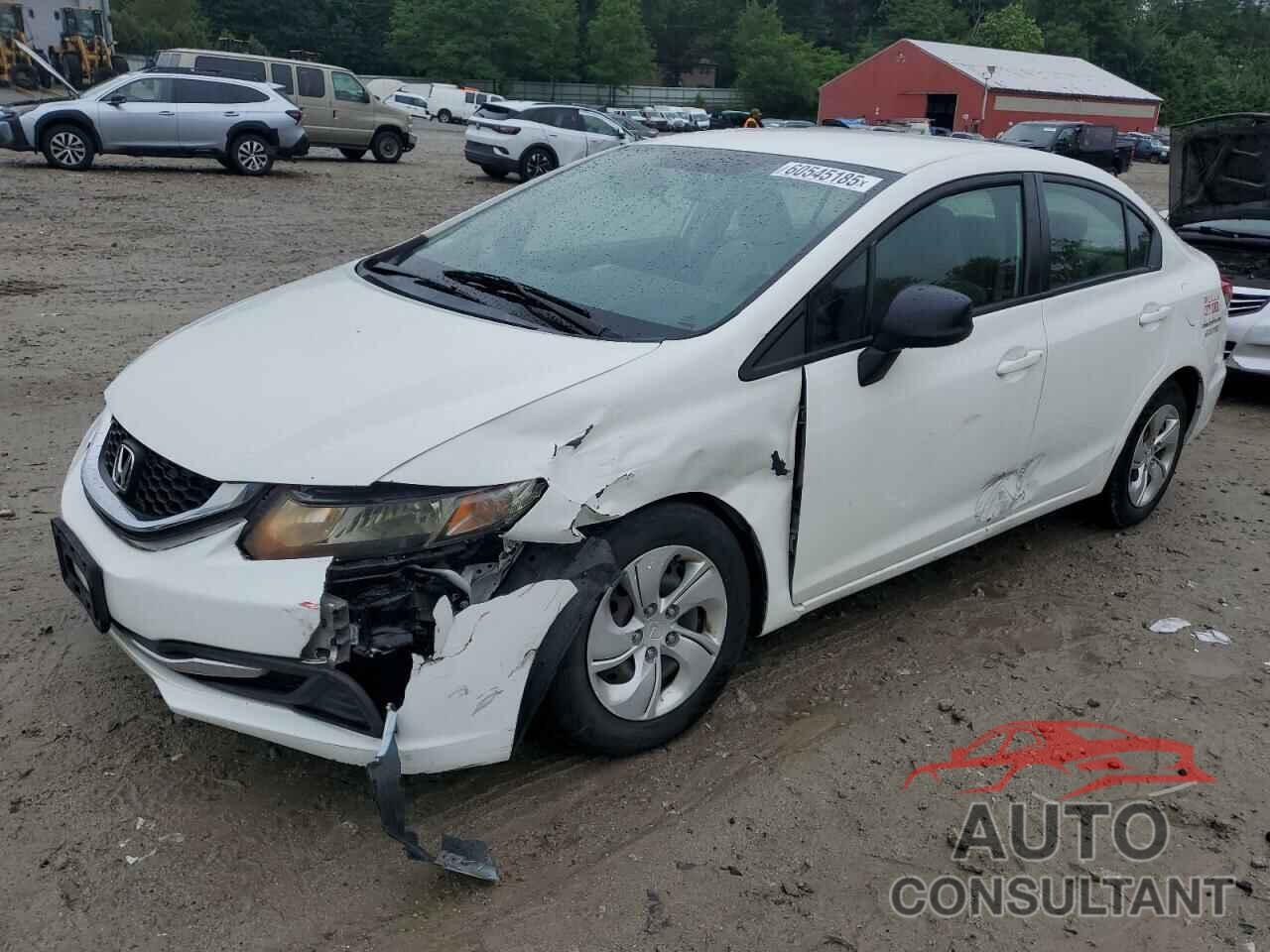 HONDA CIVIC 2013 - 2HGFB2F59DH588728