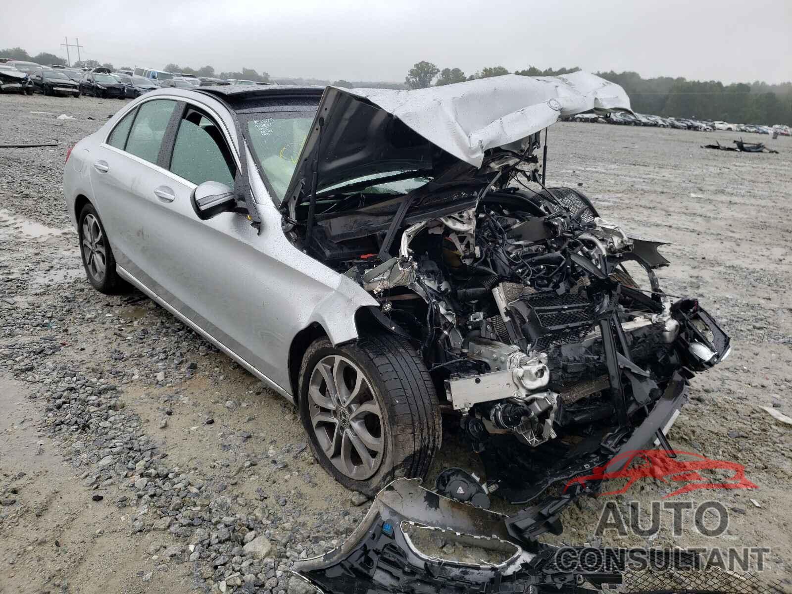 MERCEDES-BENZ C-CLASS 2017 - 55SWF4KB8HU211084