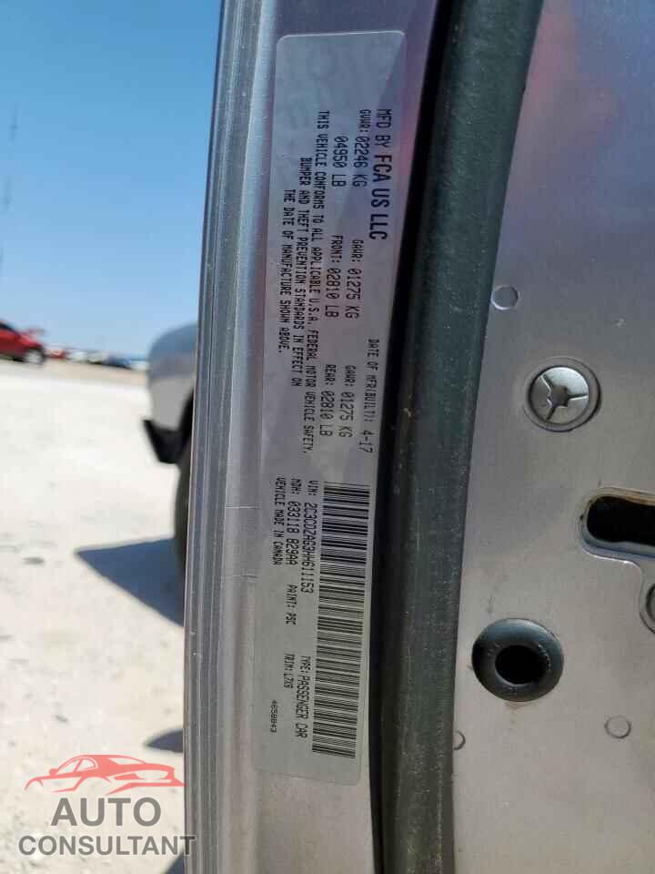 DODGE CHALLENGER 2017 - 2C3CDZAG3HH611153