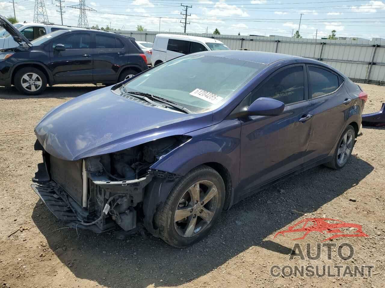 HYUNDAI ELANTRA 2013 - 5NPDH4AE7DH288605