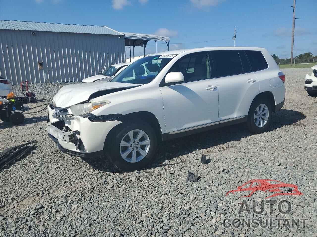 TOYOTA HIGHLANDER 2013 - 5TDZA3EH8DS045890