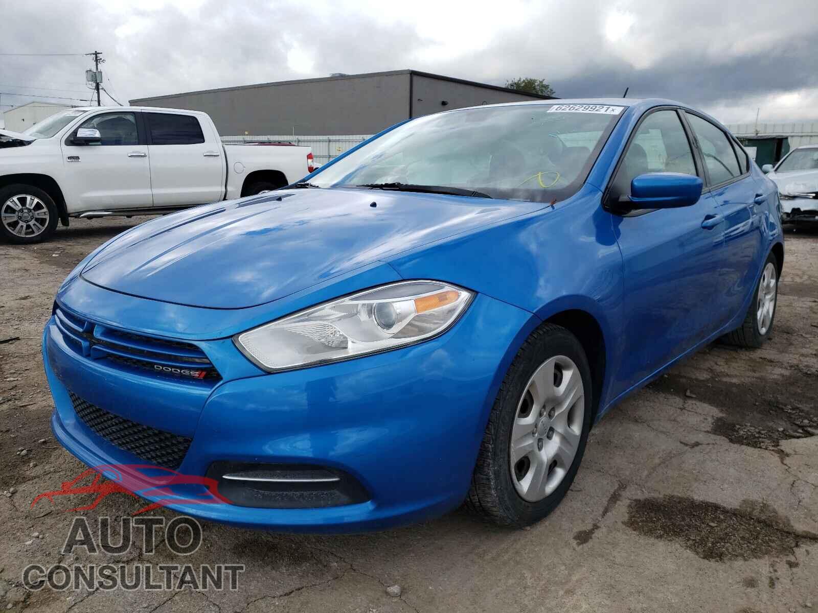 DODGE DART 2016 - 1C3CDFAA6GD570992