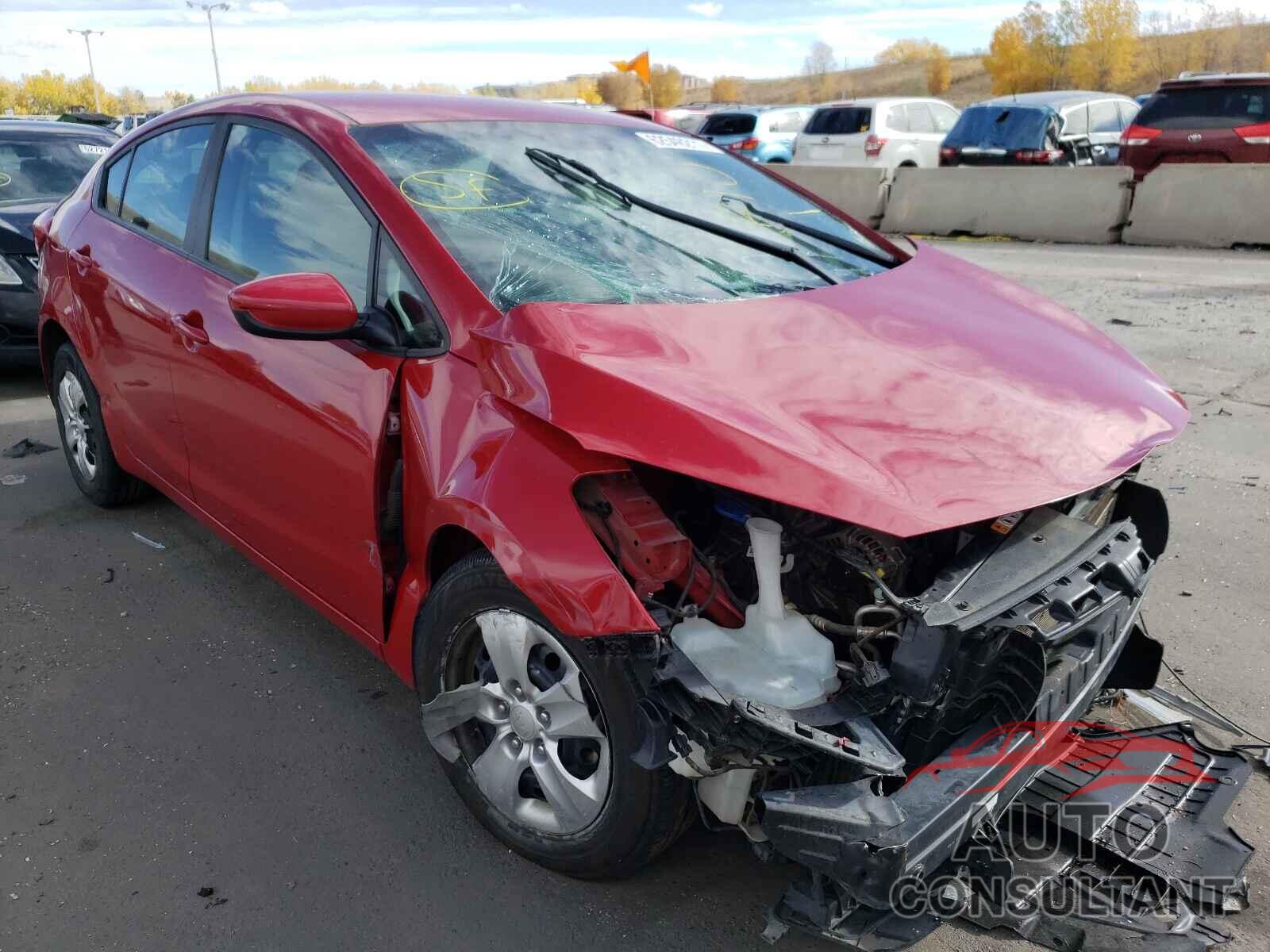 KIA FORTE 2016 - KNAFK4A6XG5606172