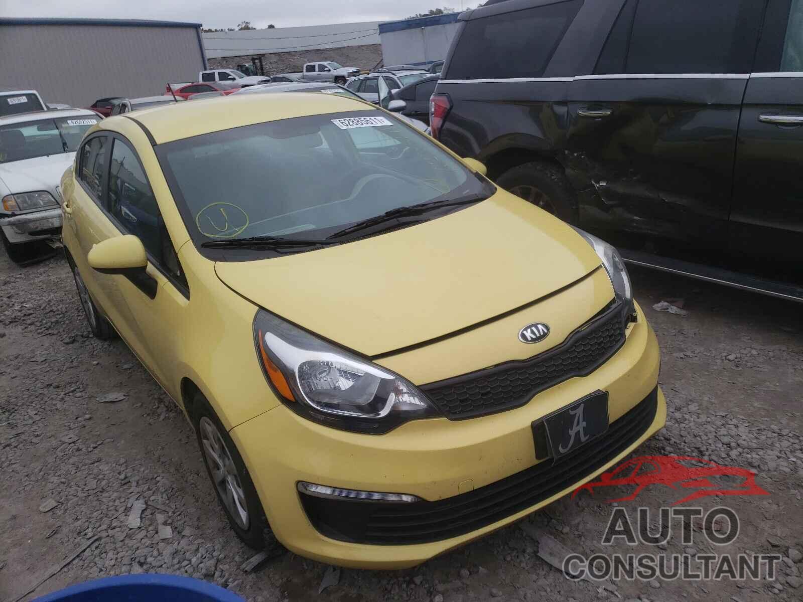 KIA RIO 2016 - KNADM4A35G6598015